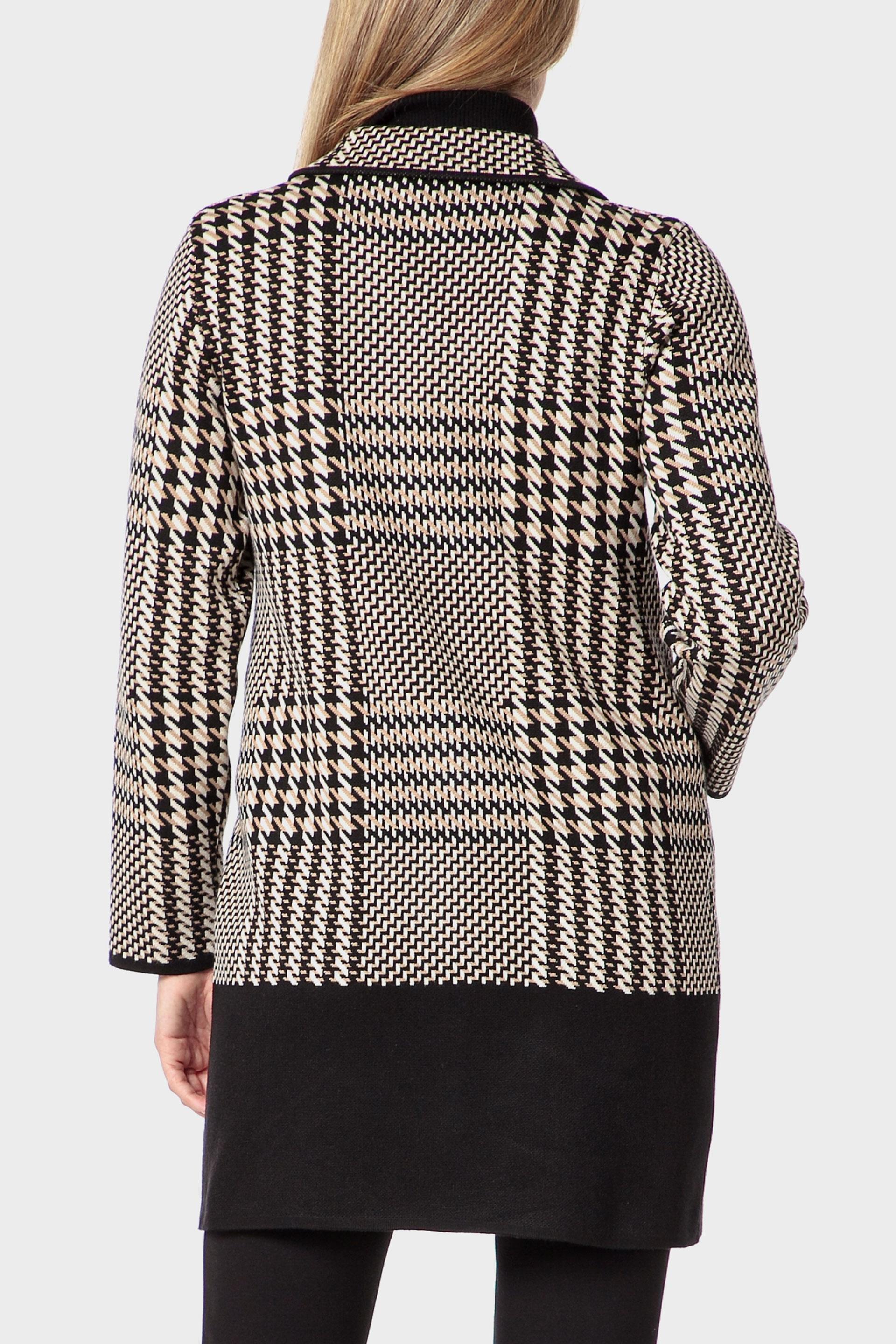 جاكيت طويل، أسود, Black, medium