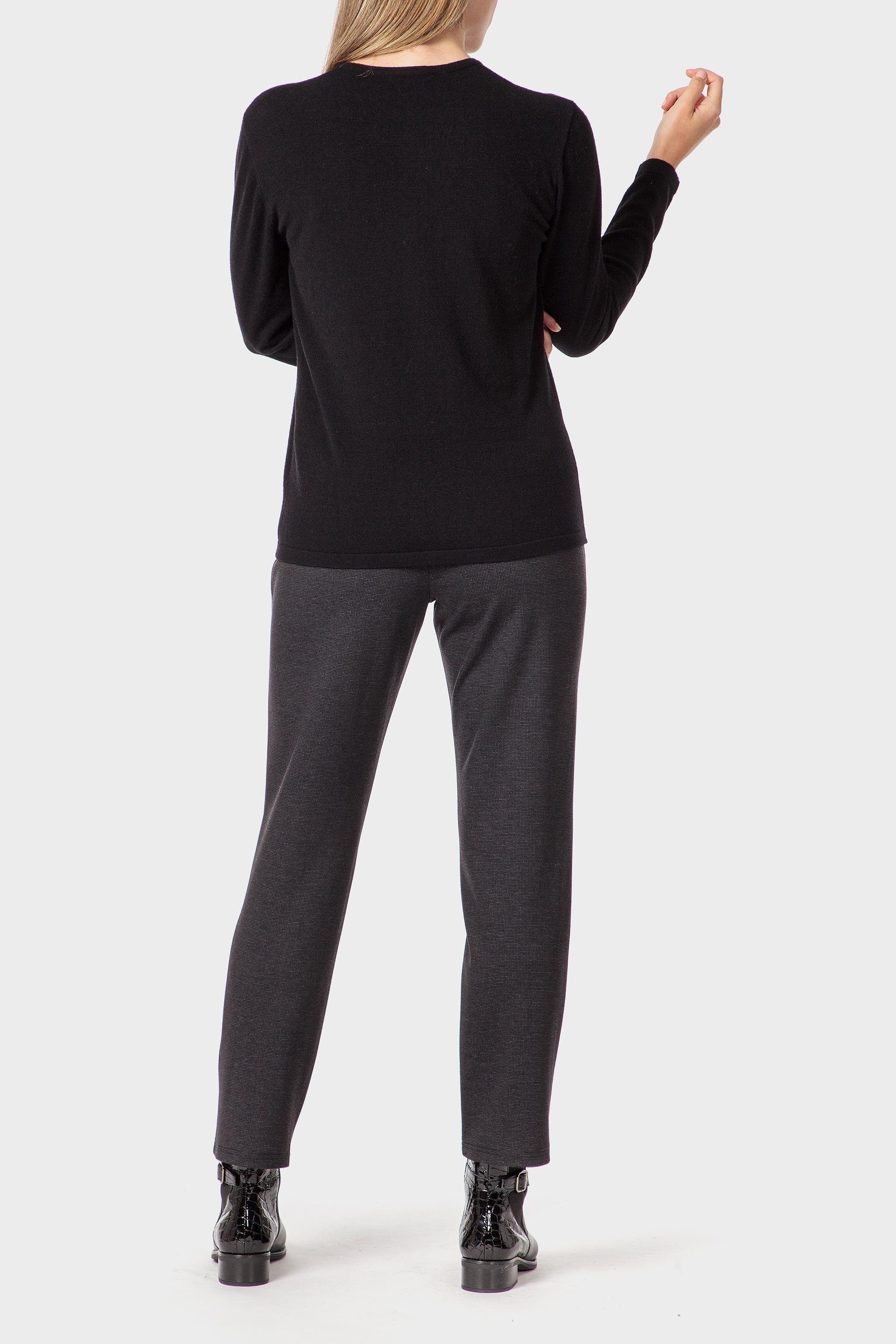 Black Basic Jacket, Black, large image number 3