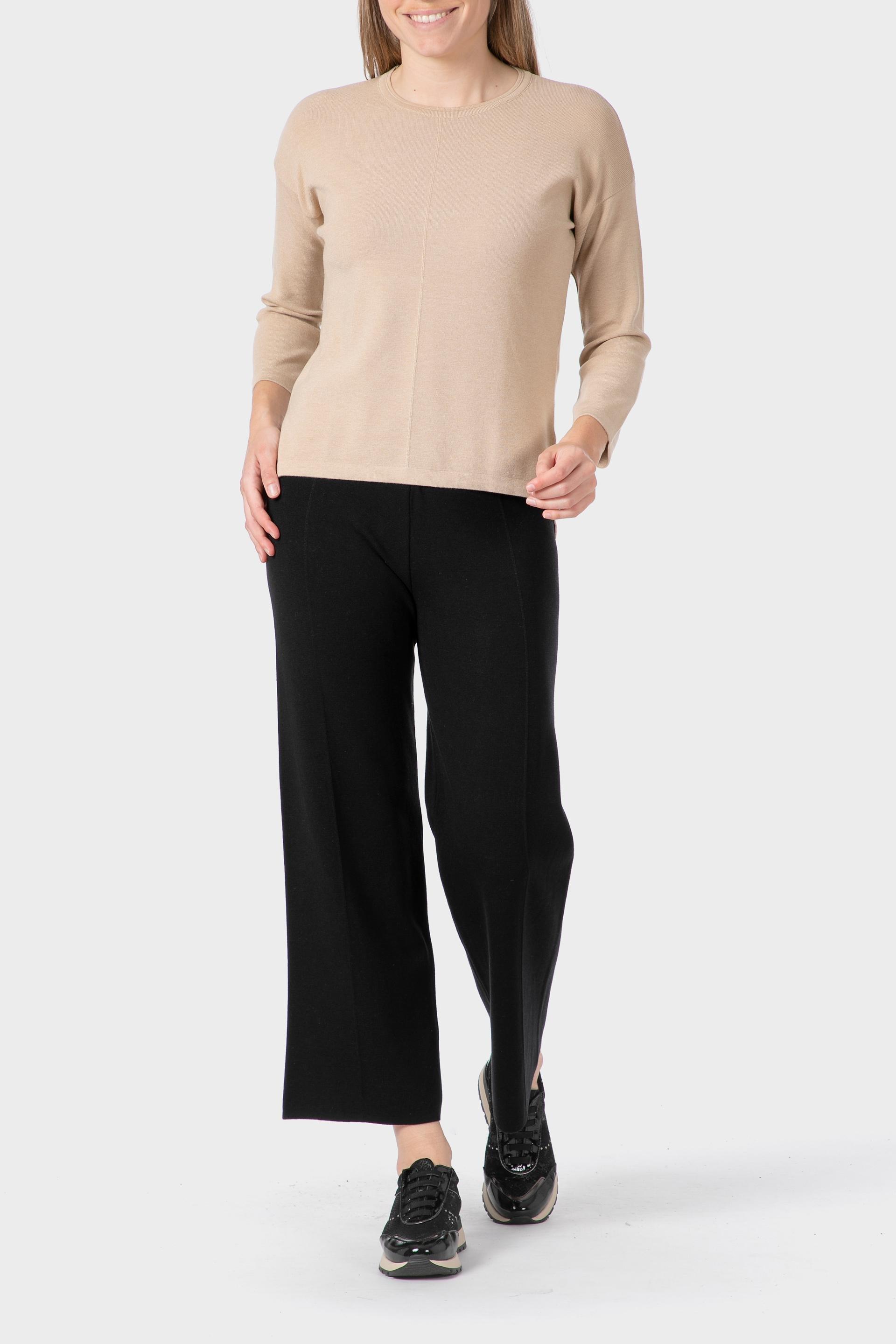 Beige Knitted Sweater, 3701_126, medium