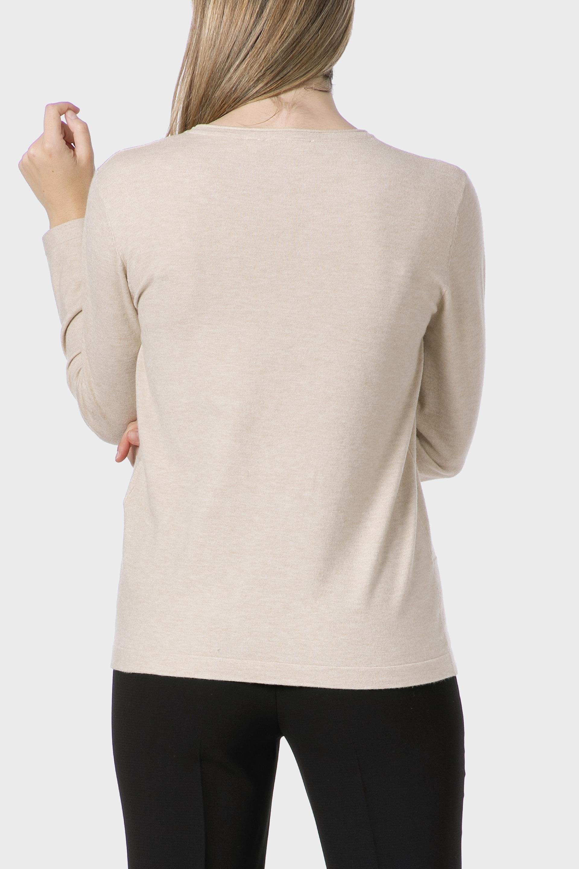 سترة بأحجار الراين، بيج, Beige, large image number 1