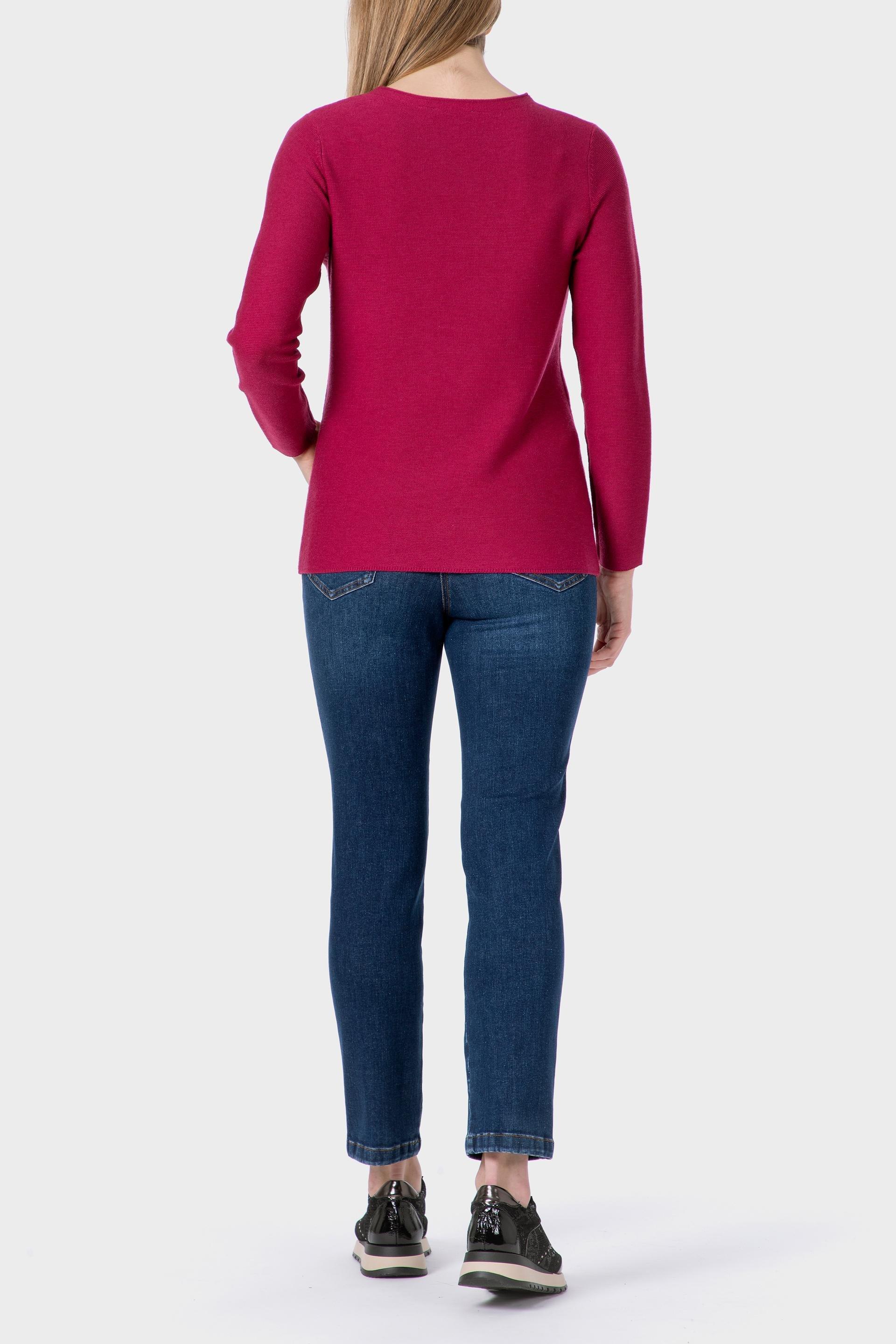 Purple Fantasy Sweater, Red Pomegranate, large image number 3