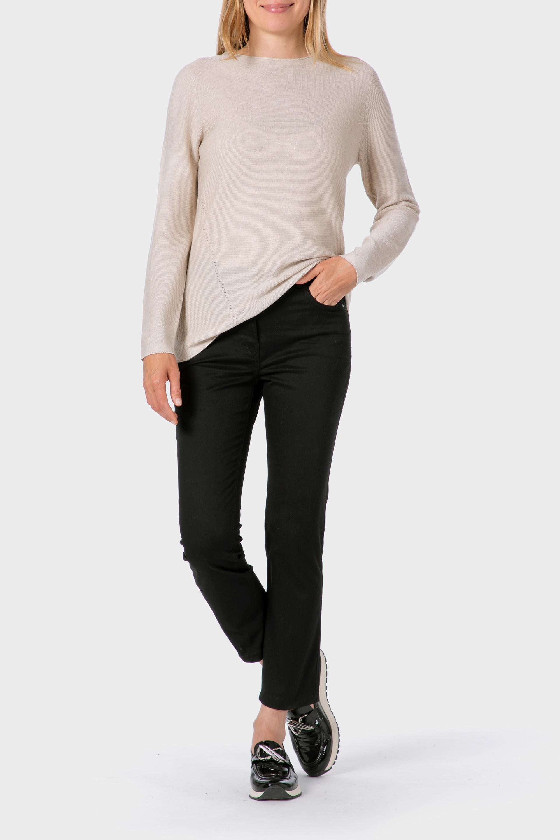 Beige Fantasy Sweater, Beige Melange, large image number 1