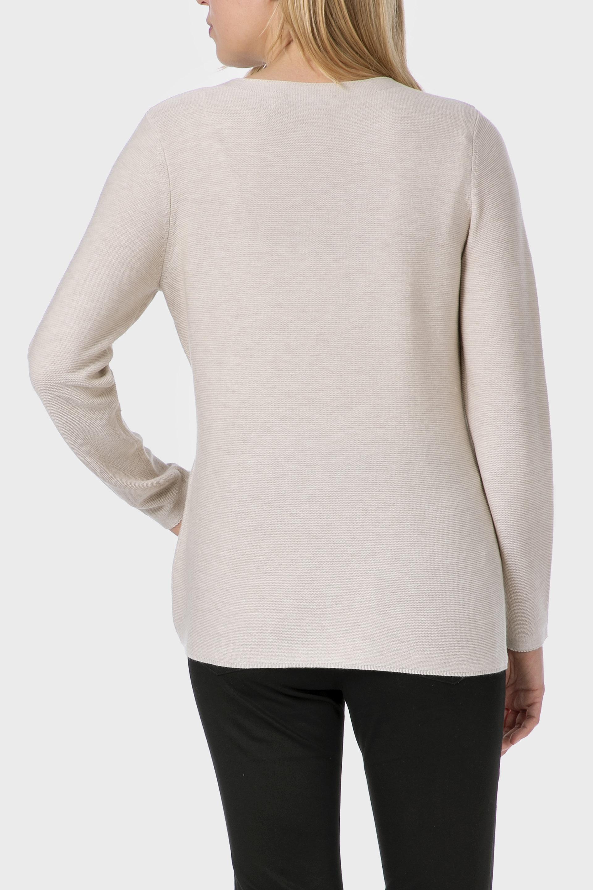 Beige Fantasy Sweater, Beige Melange, large image number 2