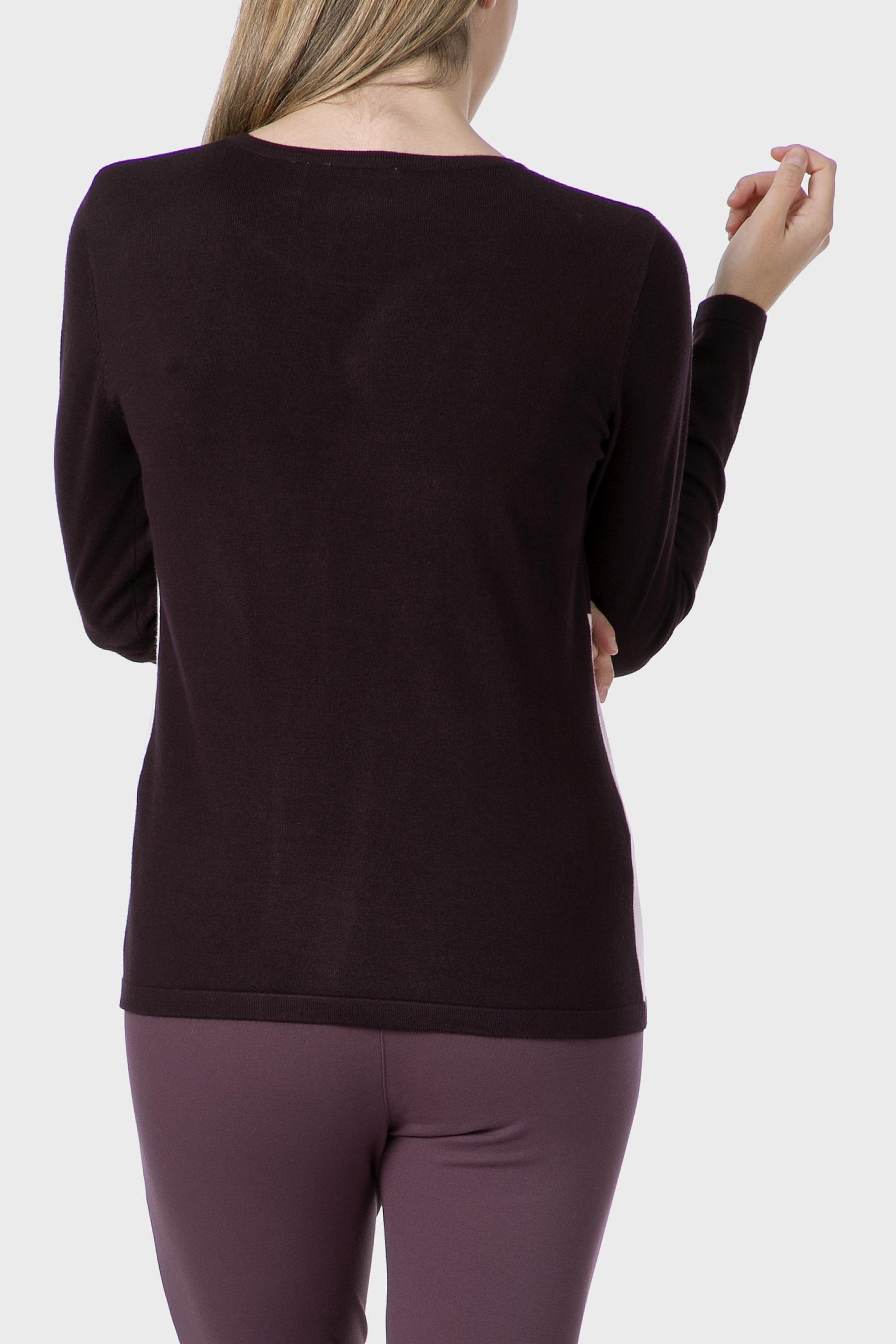 Pink Rhinestone Intarsia Sweater, 3701_176, medium