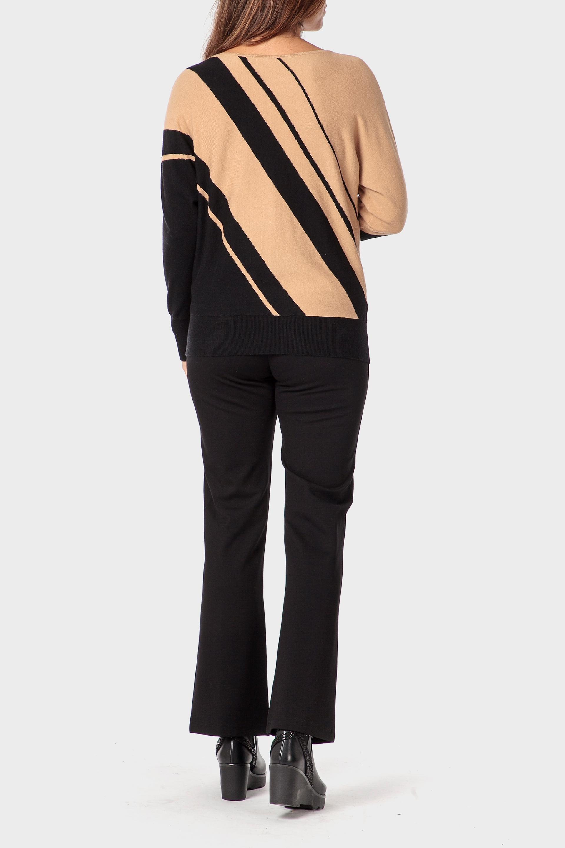 سترة إنتارسيا بتفاصيل معدنية، أسود, 3701_120, large image number 3