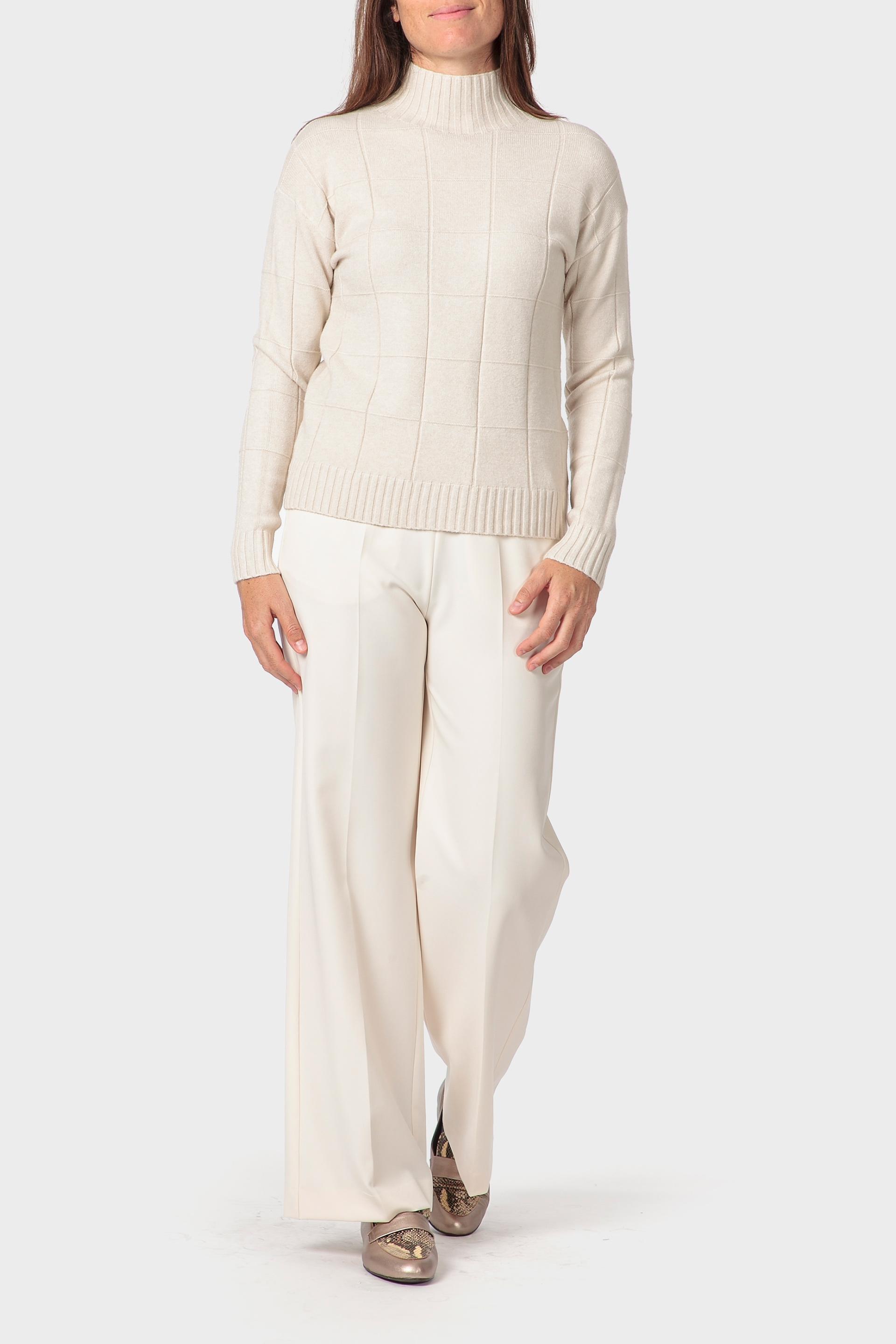 Ecru Fantasy Sweater, Beige, large image number 3