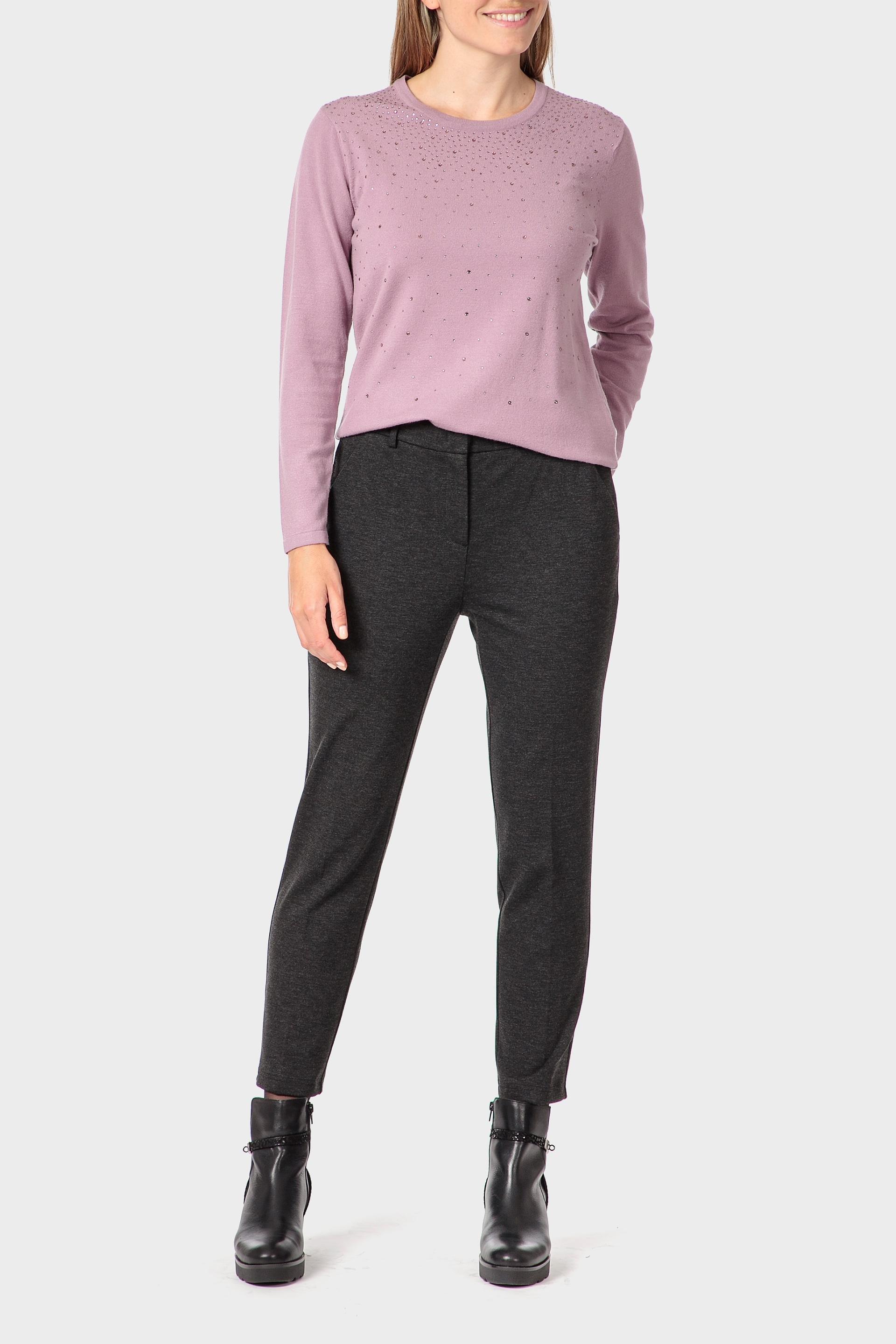 Purple Fantasy Sweater, Lillac Hydrangea, large image number 1