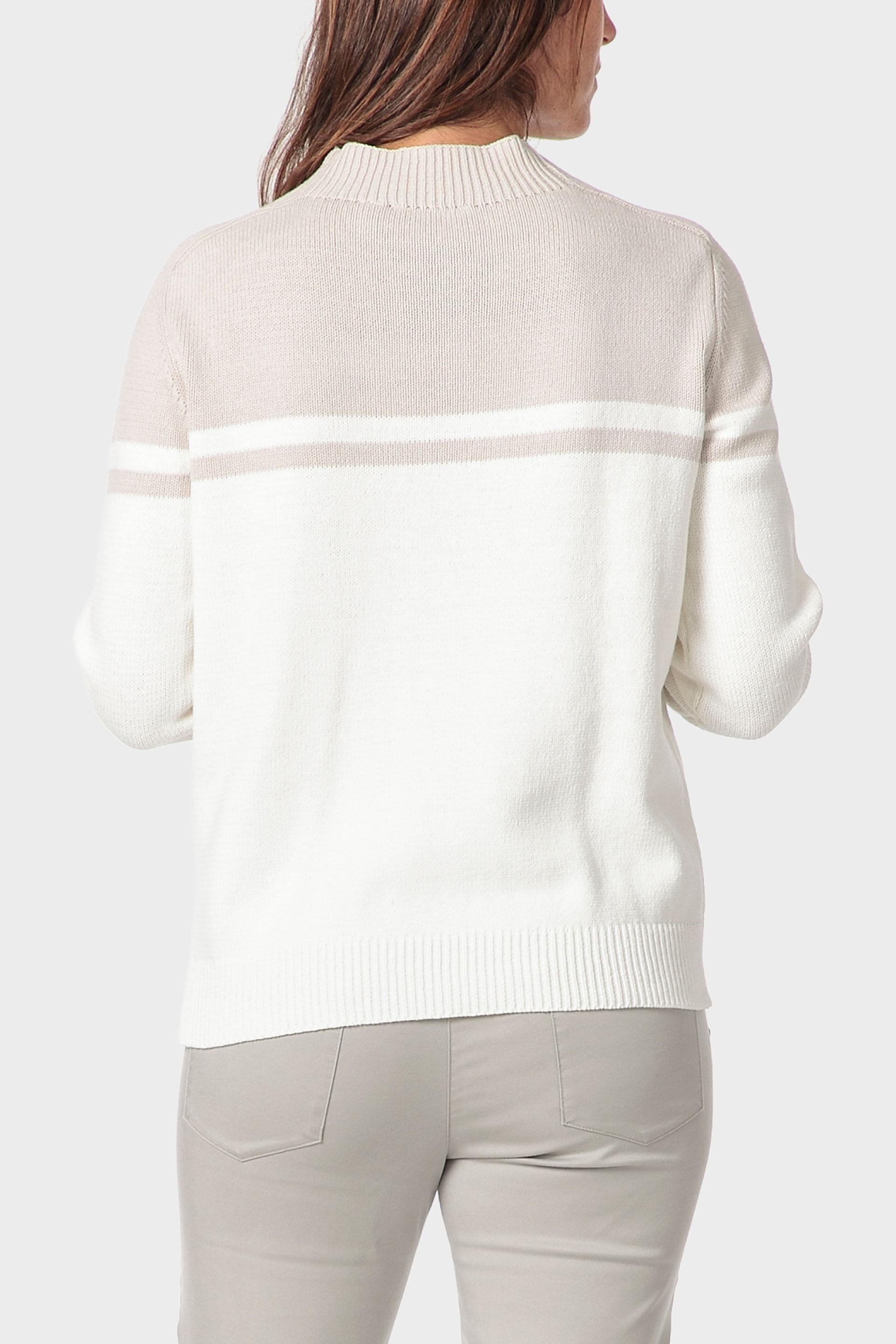 Multicolur Braids Sweater, White Off White, large image number 2