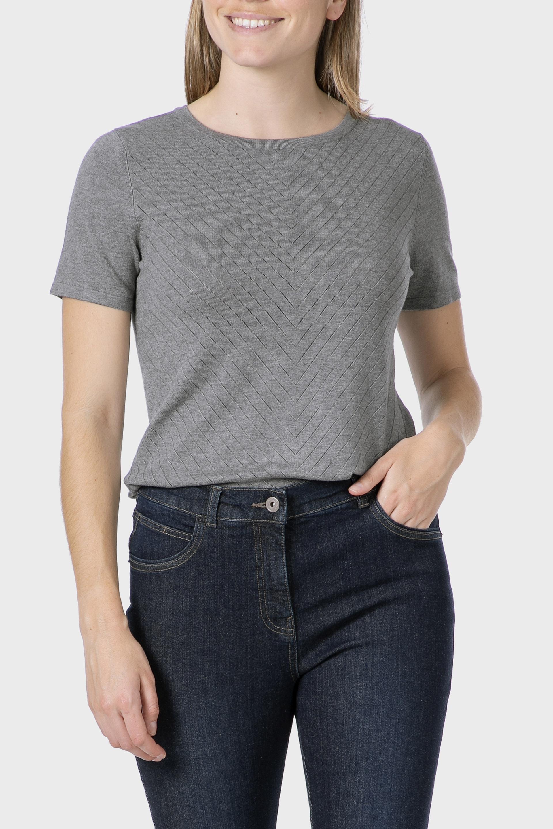 Grey Fantasy Sweater, Grey Melange, medium