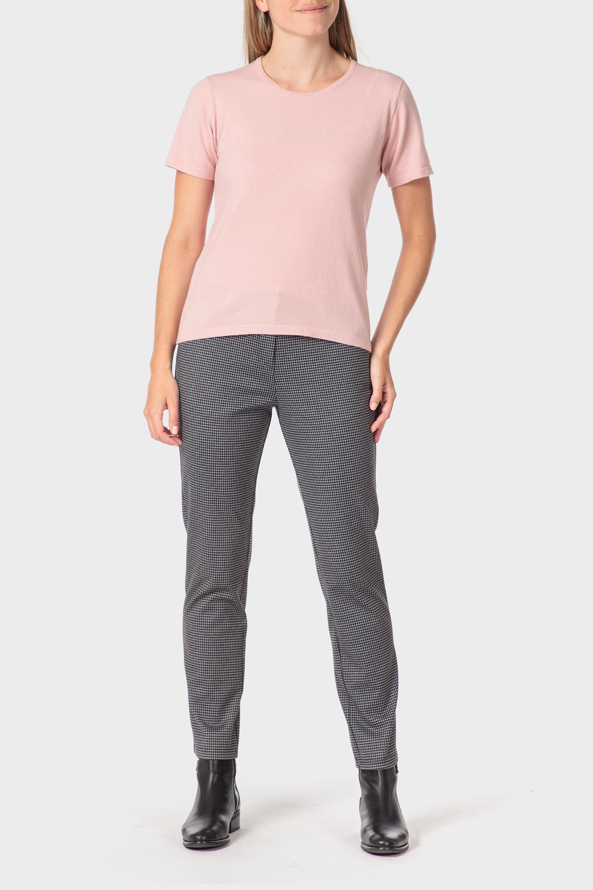 Pink Basic Sweater, , large image number 1