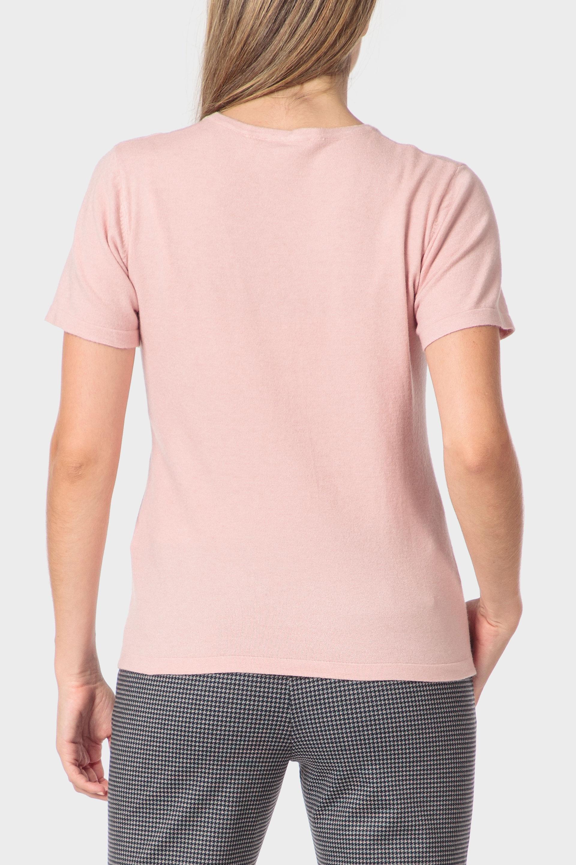 Pink Basic Sweater, , large image number 2