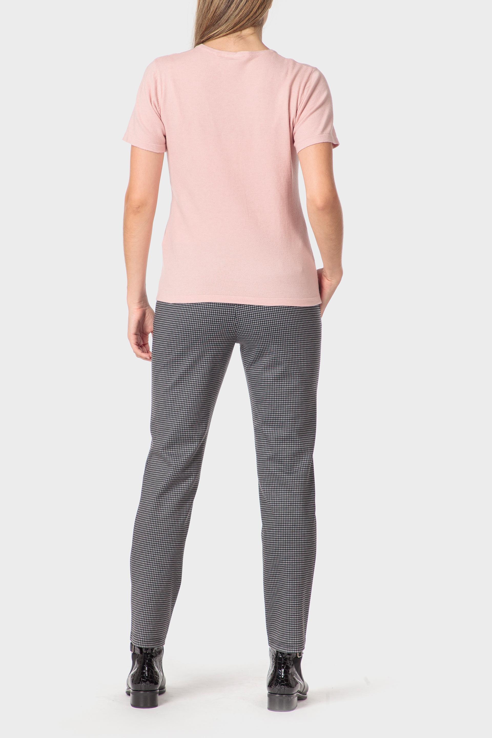 Pink Basic Sweater, , large image number 3