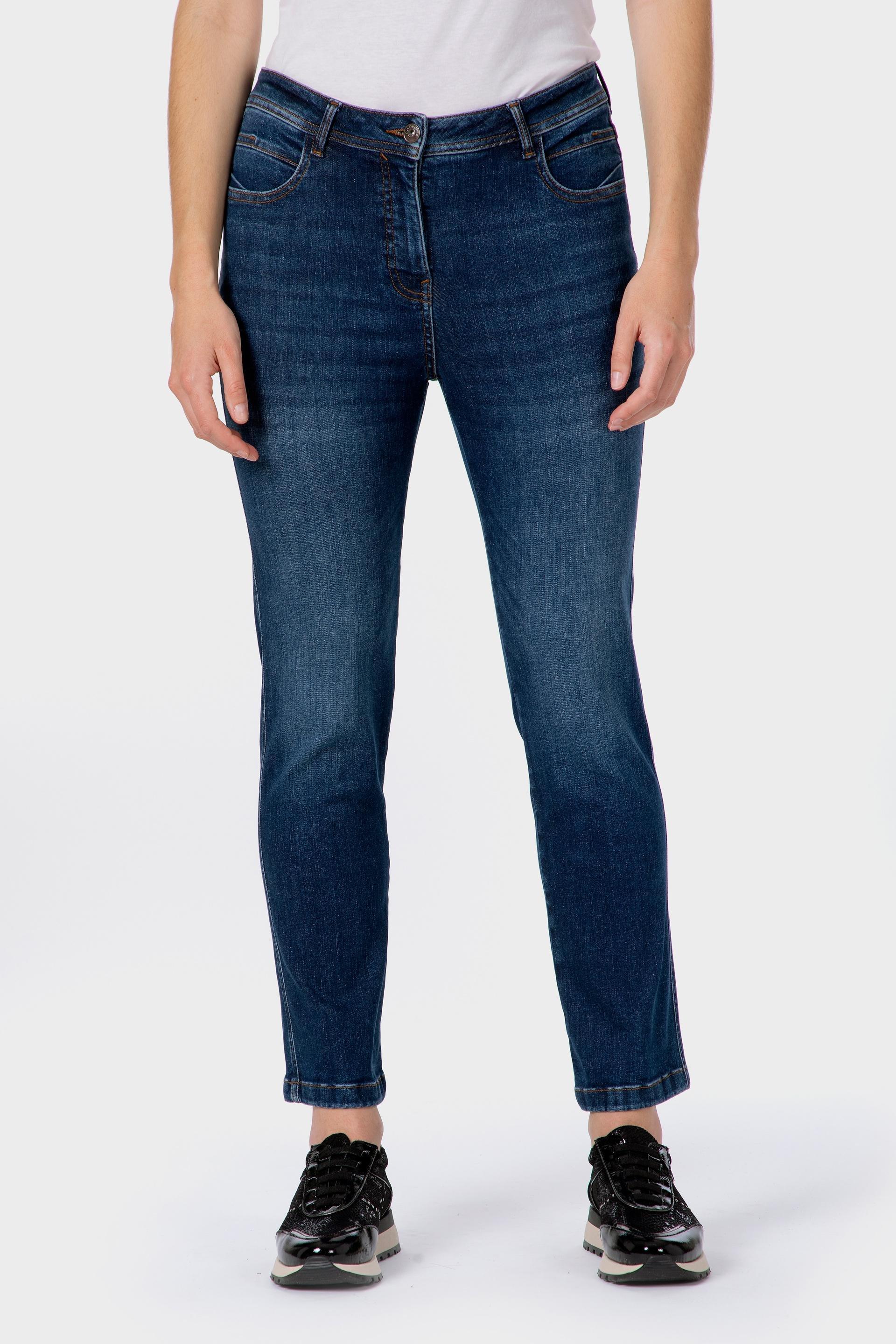 Blue Denim Trousers, Blue Denim, large image number 1