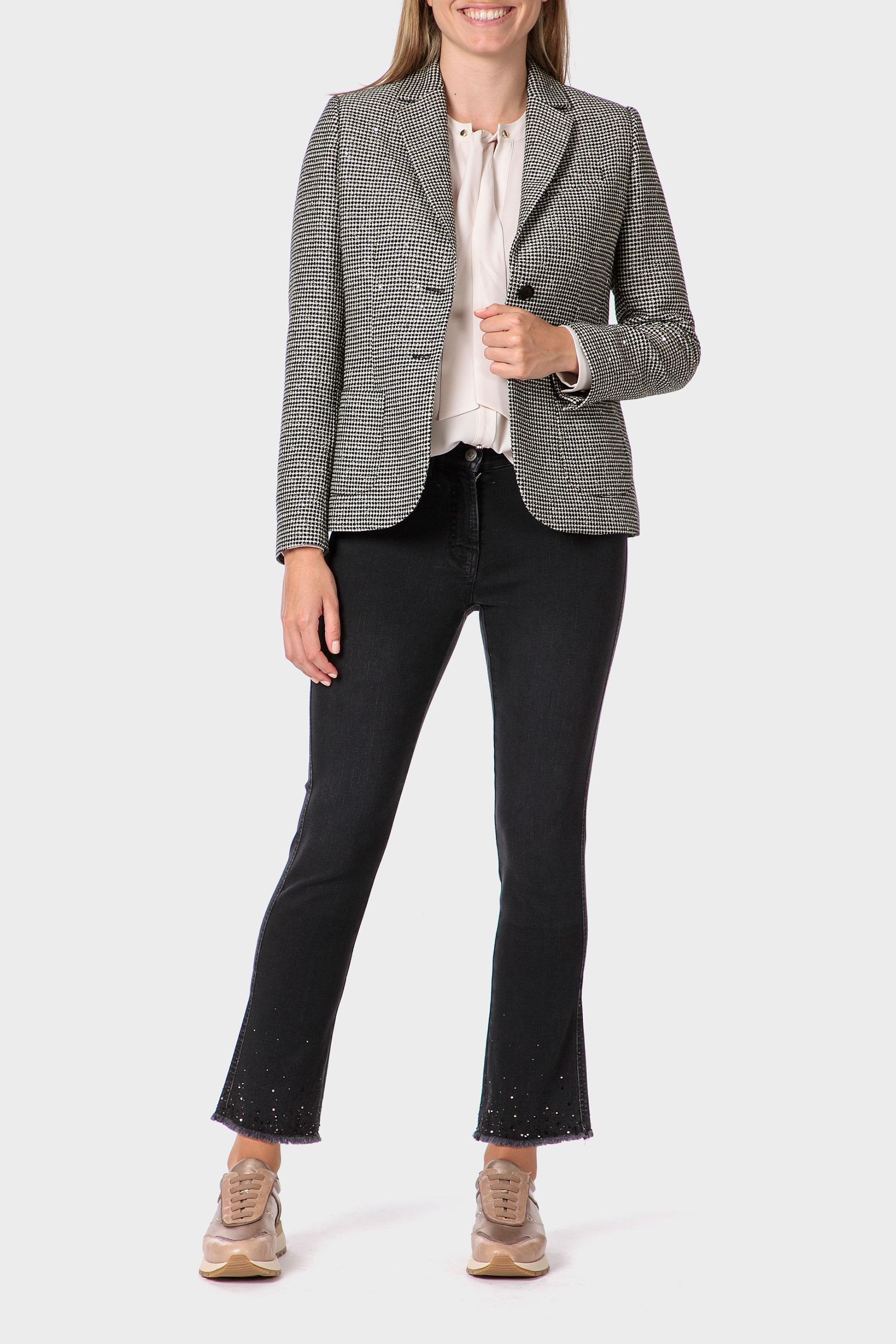 Black Fancy Jeans, 3701_120, large image number 1