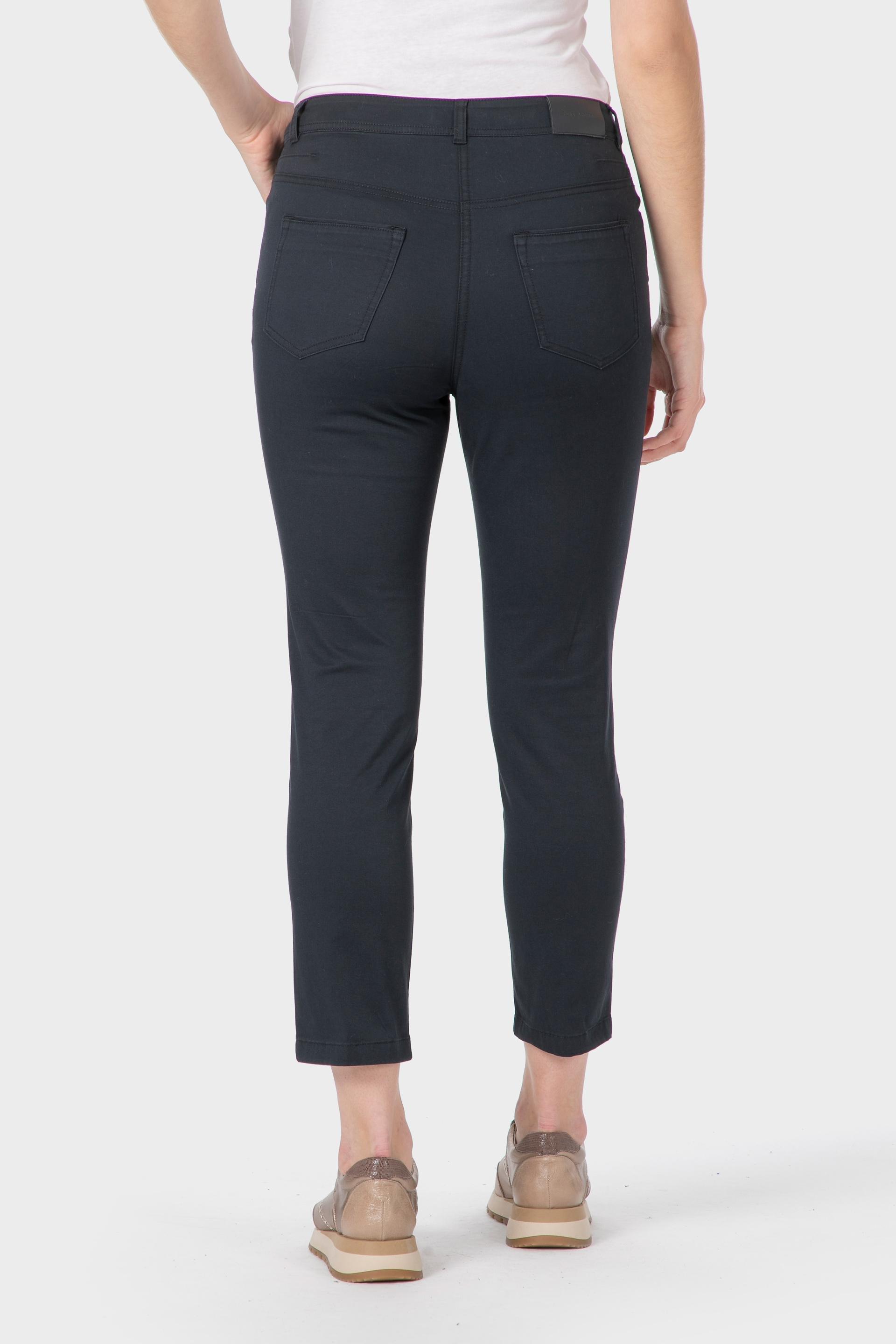 بنطال كابري قطن، أسود, Blue Navy, large image number 1