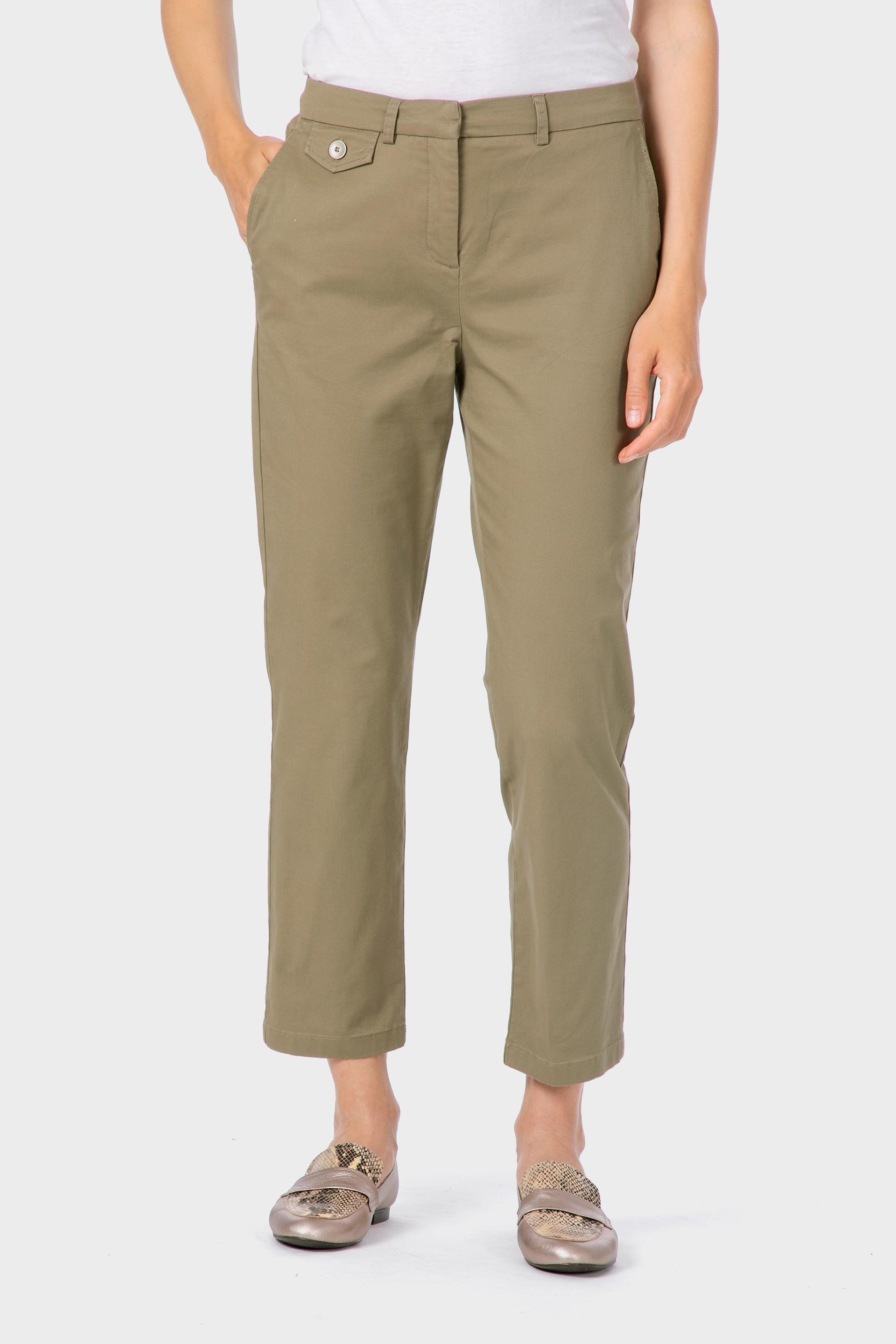 Khaki Trousers, Green Khaki, large image number 1