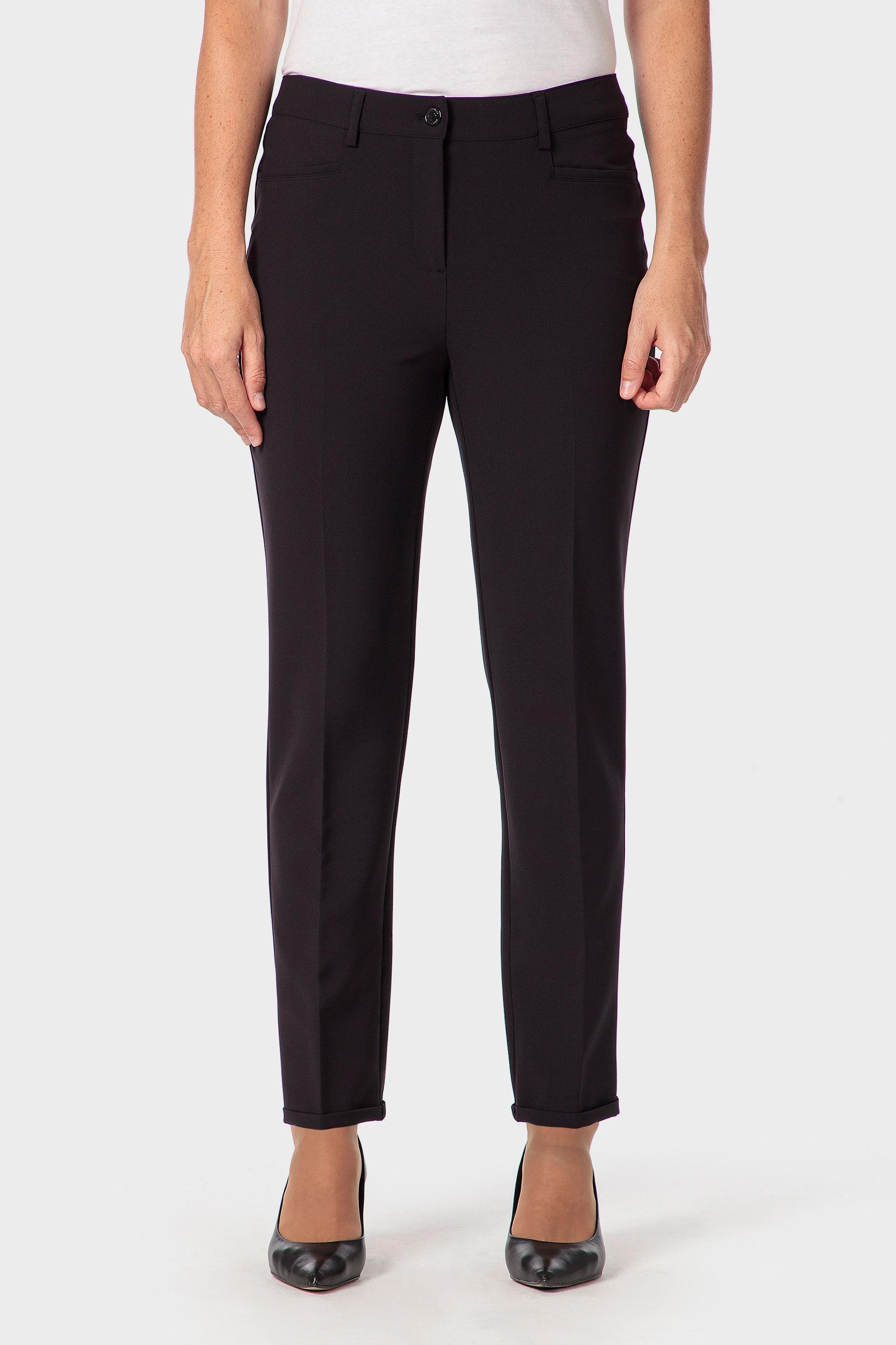 Black Capri Trousers, 3701_120, medium