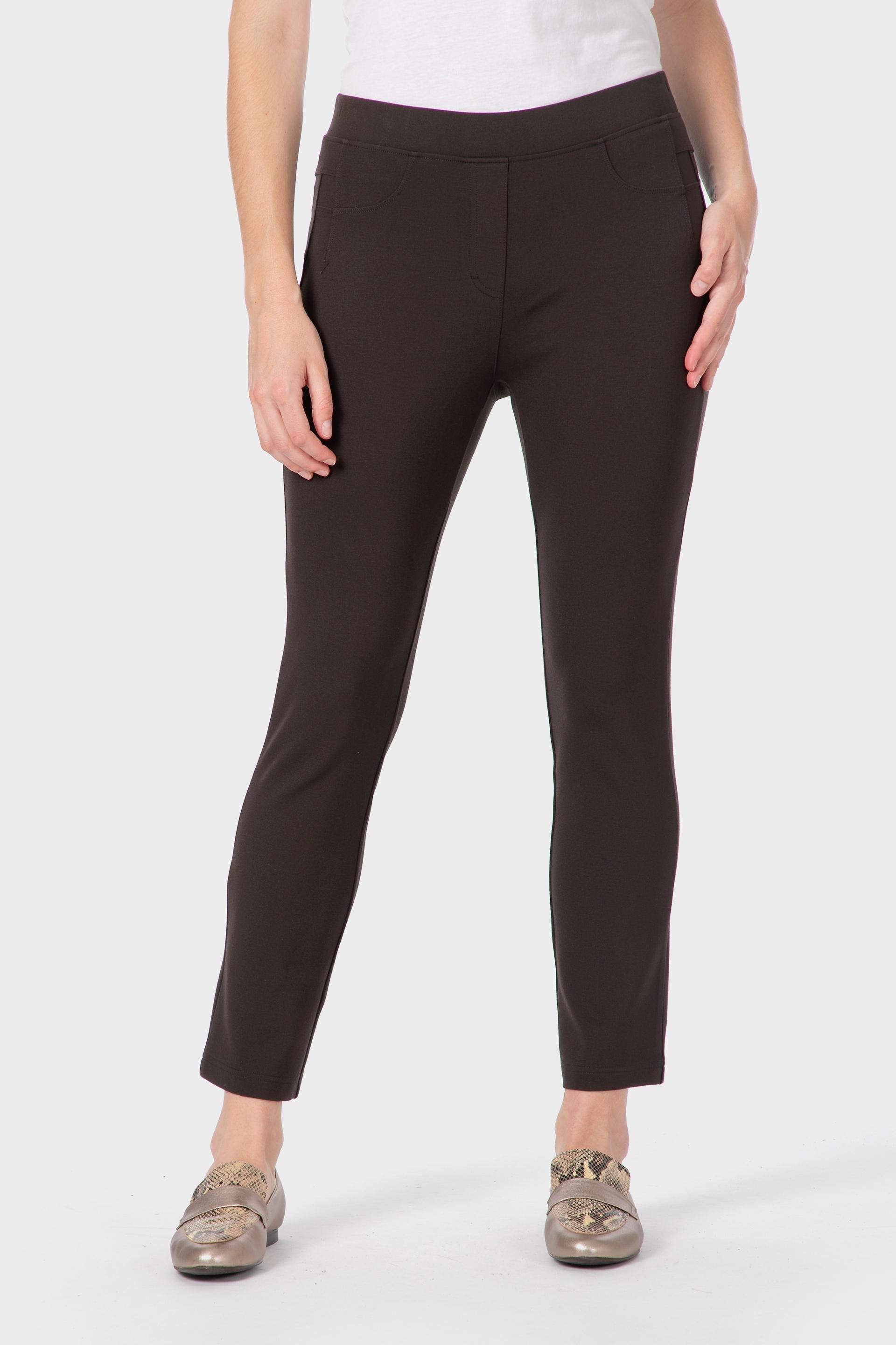Brown Ponte Di Roma Trousers, 3701_220, large image number 0