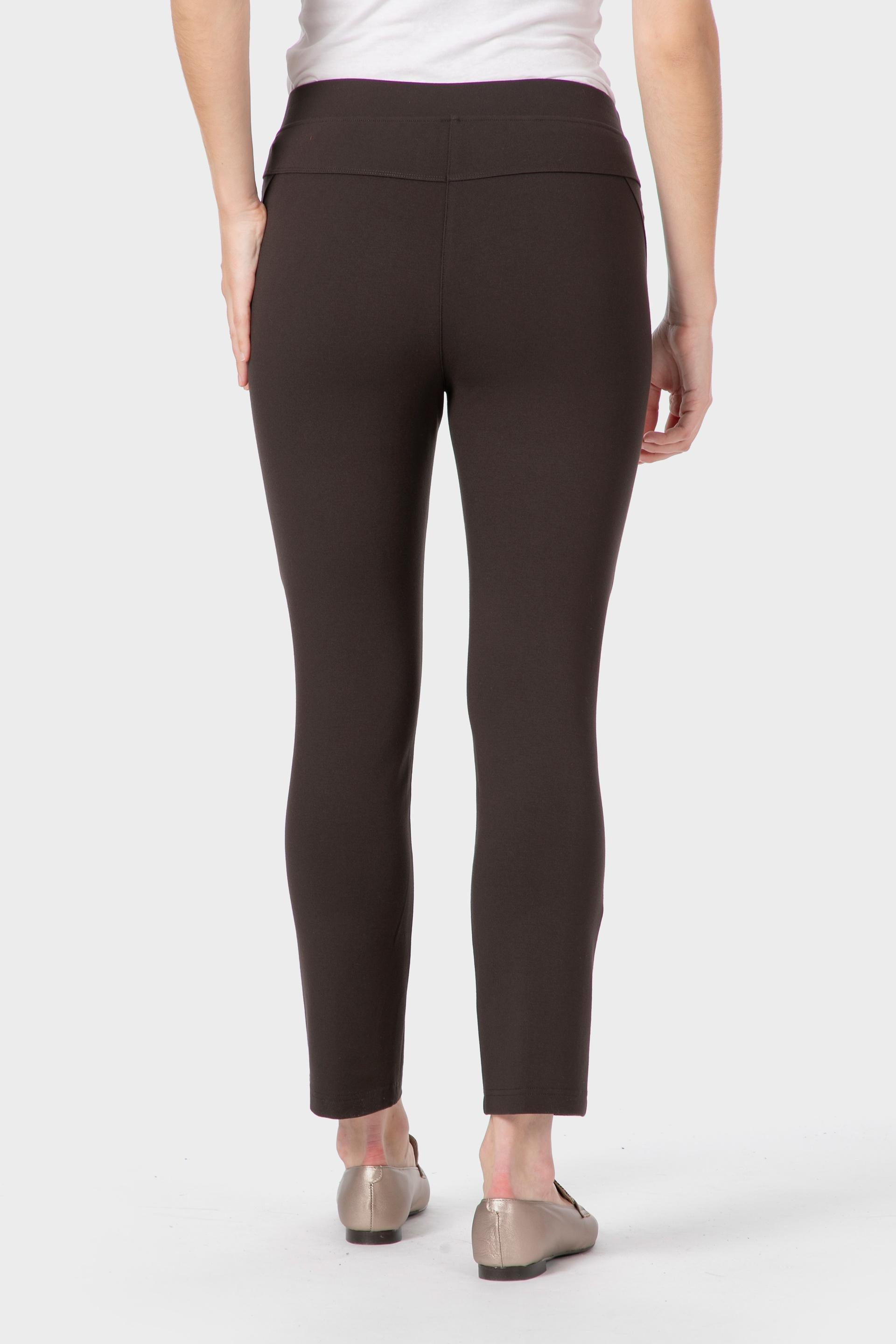 Brown Ponte Di Roma Trousers, 3701_220, large image number 2