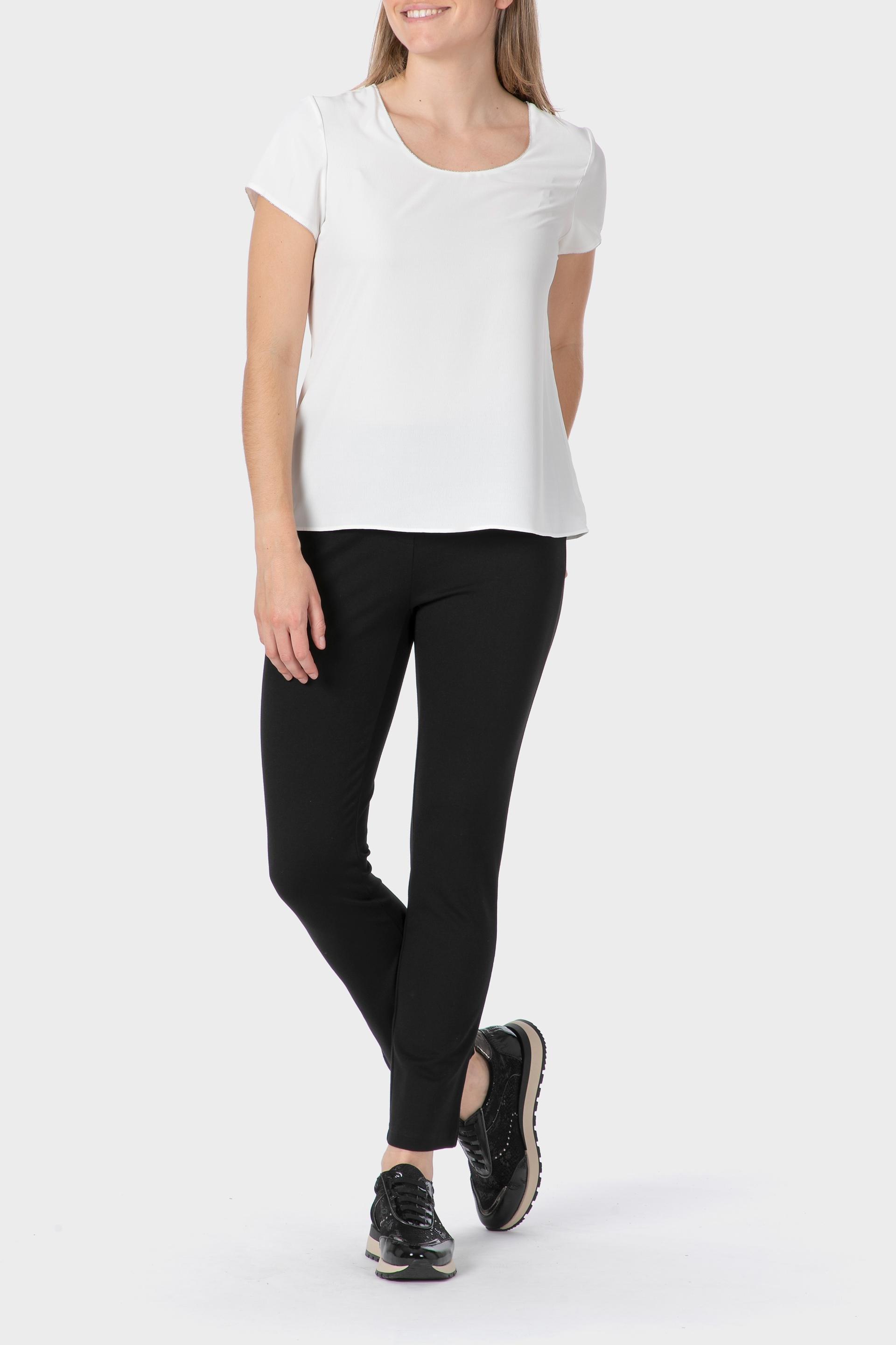 Black Push Up Trousers, 3701_120, large image number 1