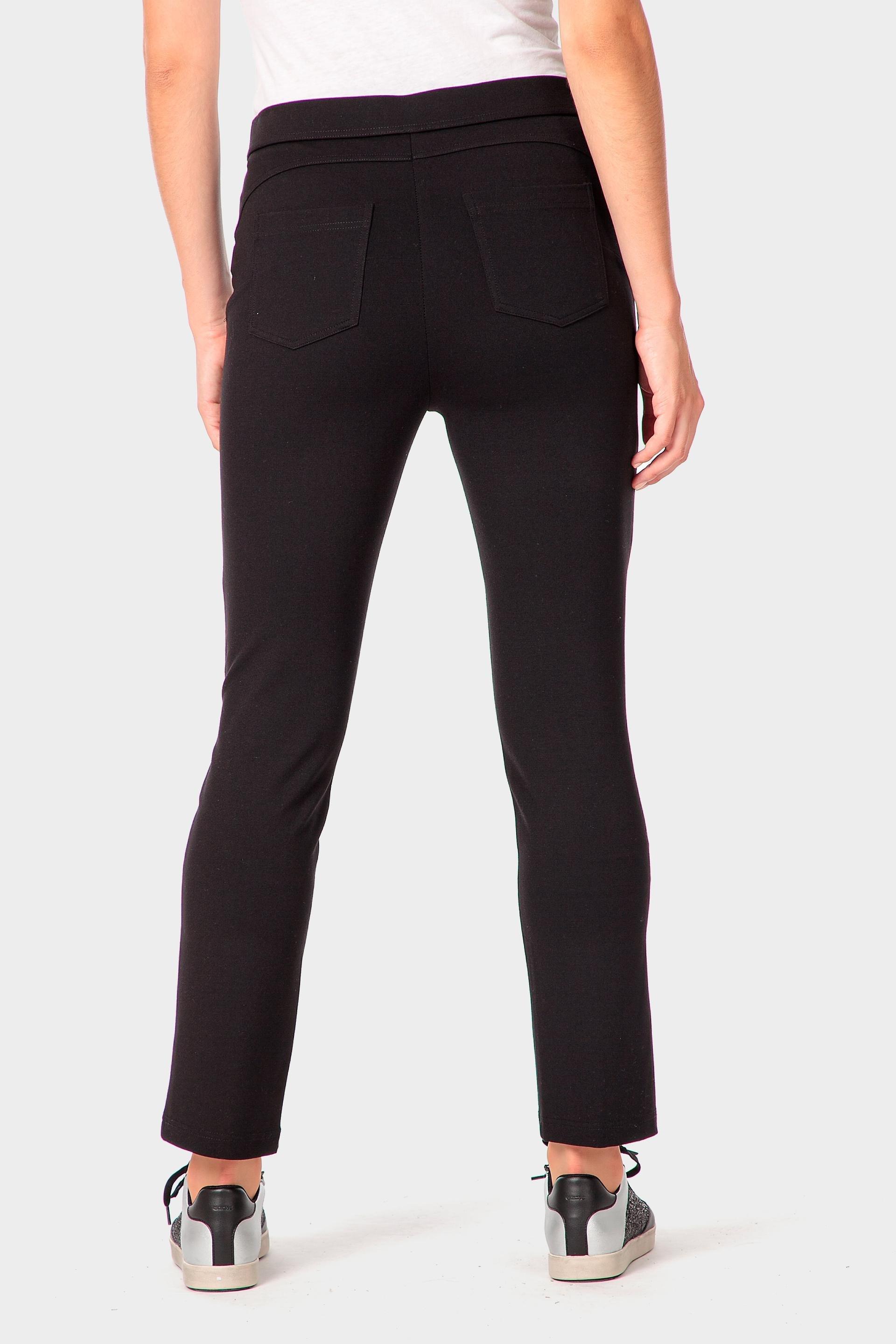 Black Push Up Trousers, 3701_120, medium