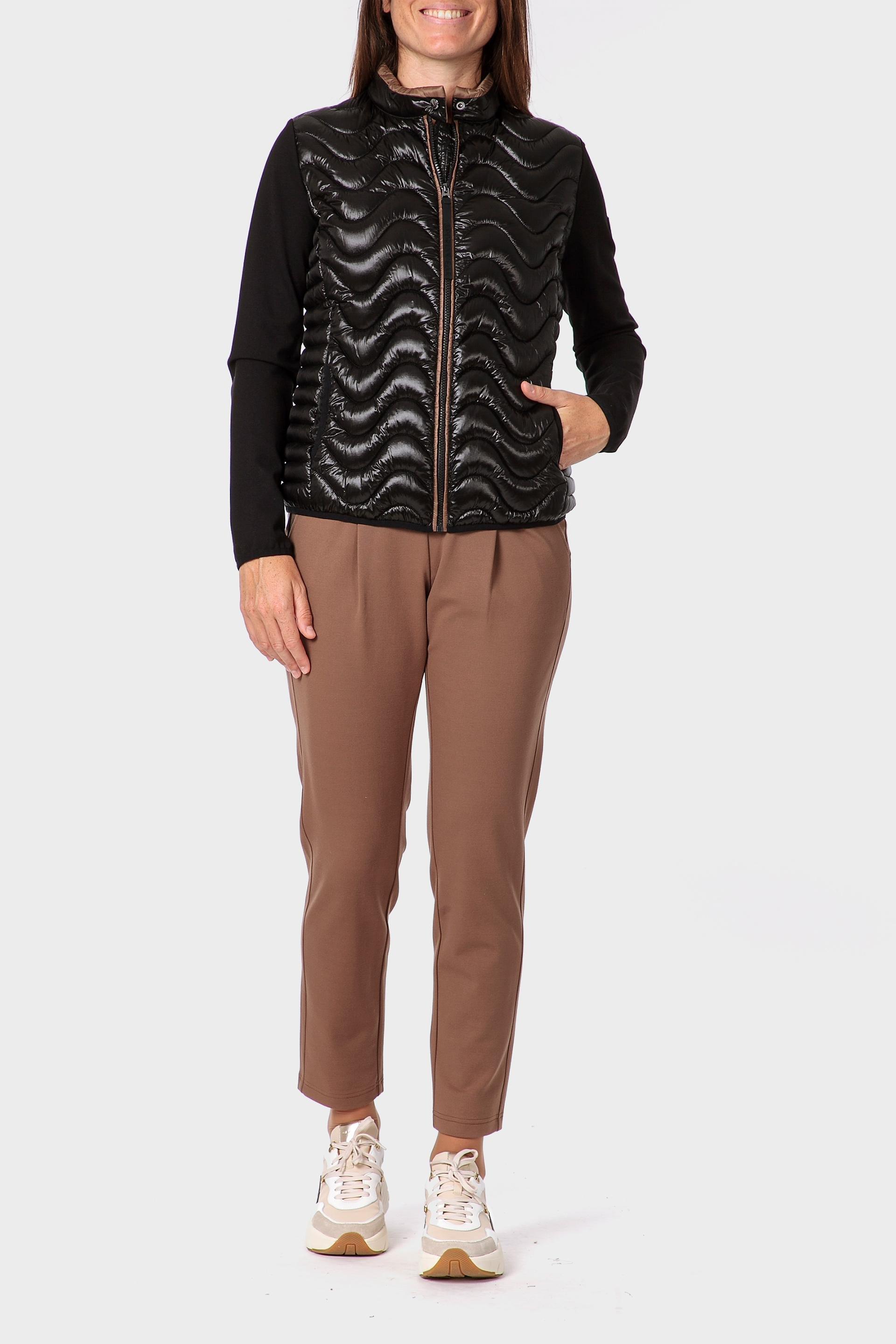 Brown Slim-Fit Trousers, Brown Almond, medium