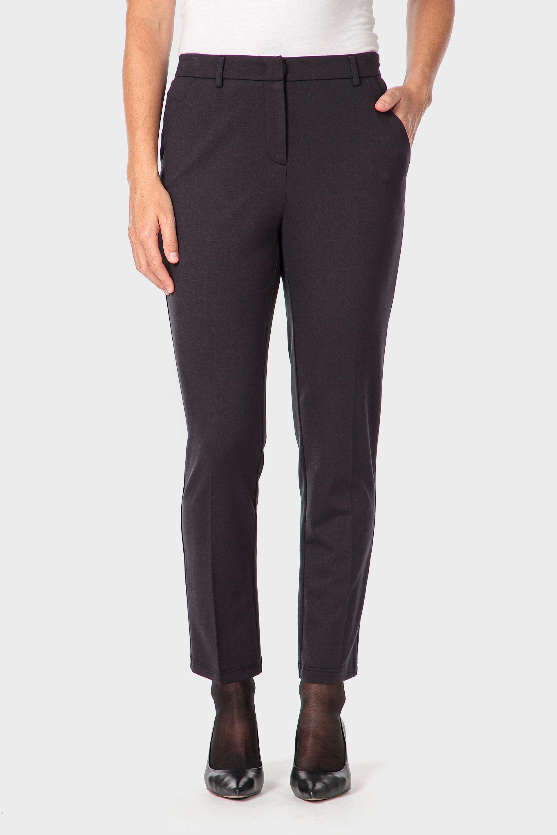 Black Ponte Di Roma Trousers, Blue Cosmos, large image number 1