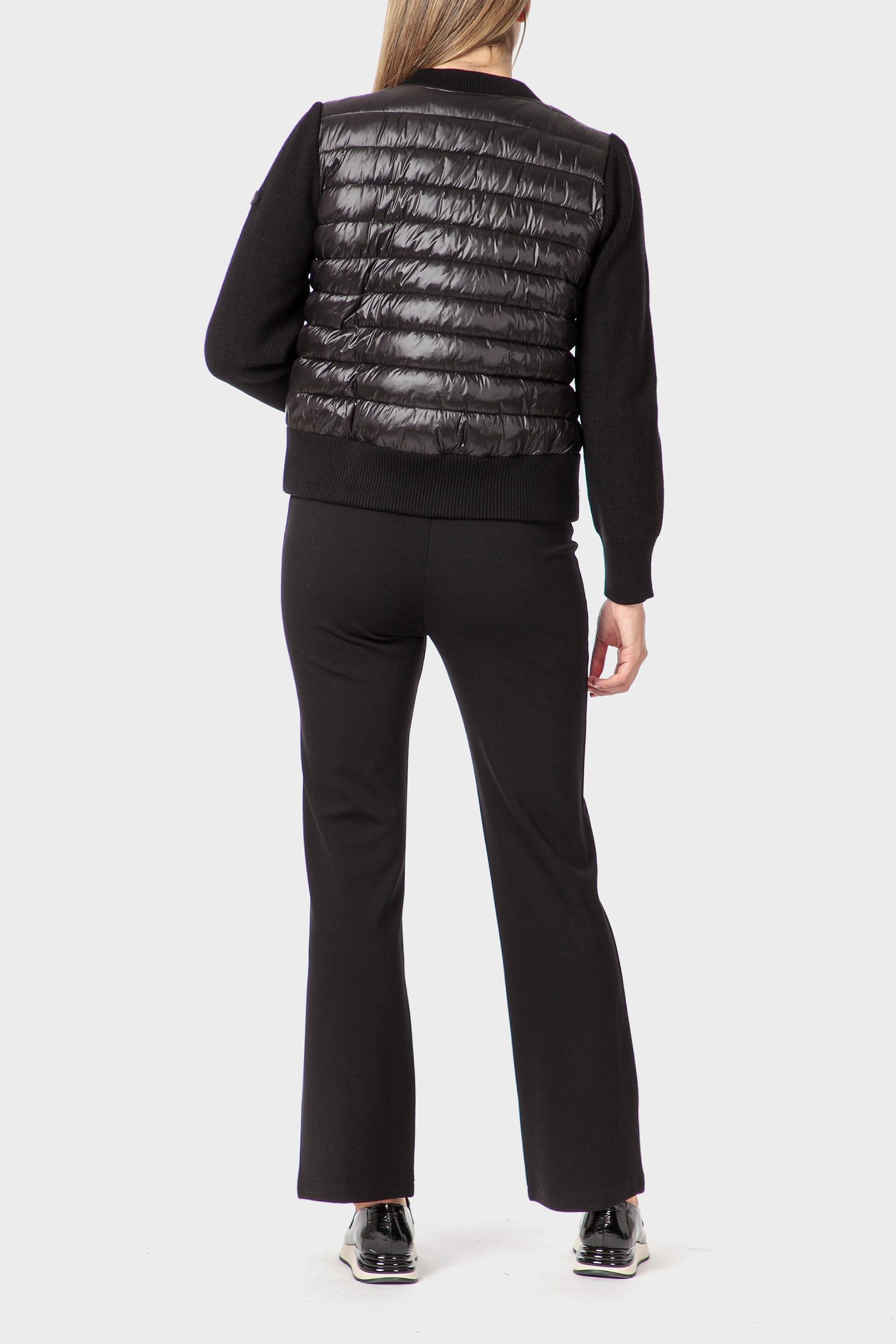 بنطال بخصر مطاطي، أسود, Black, large image number 4