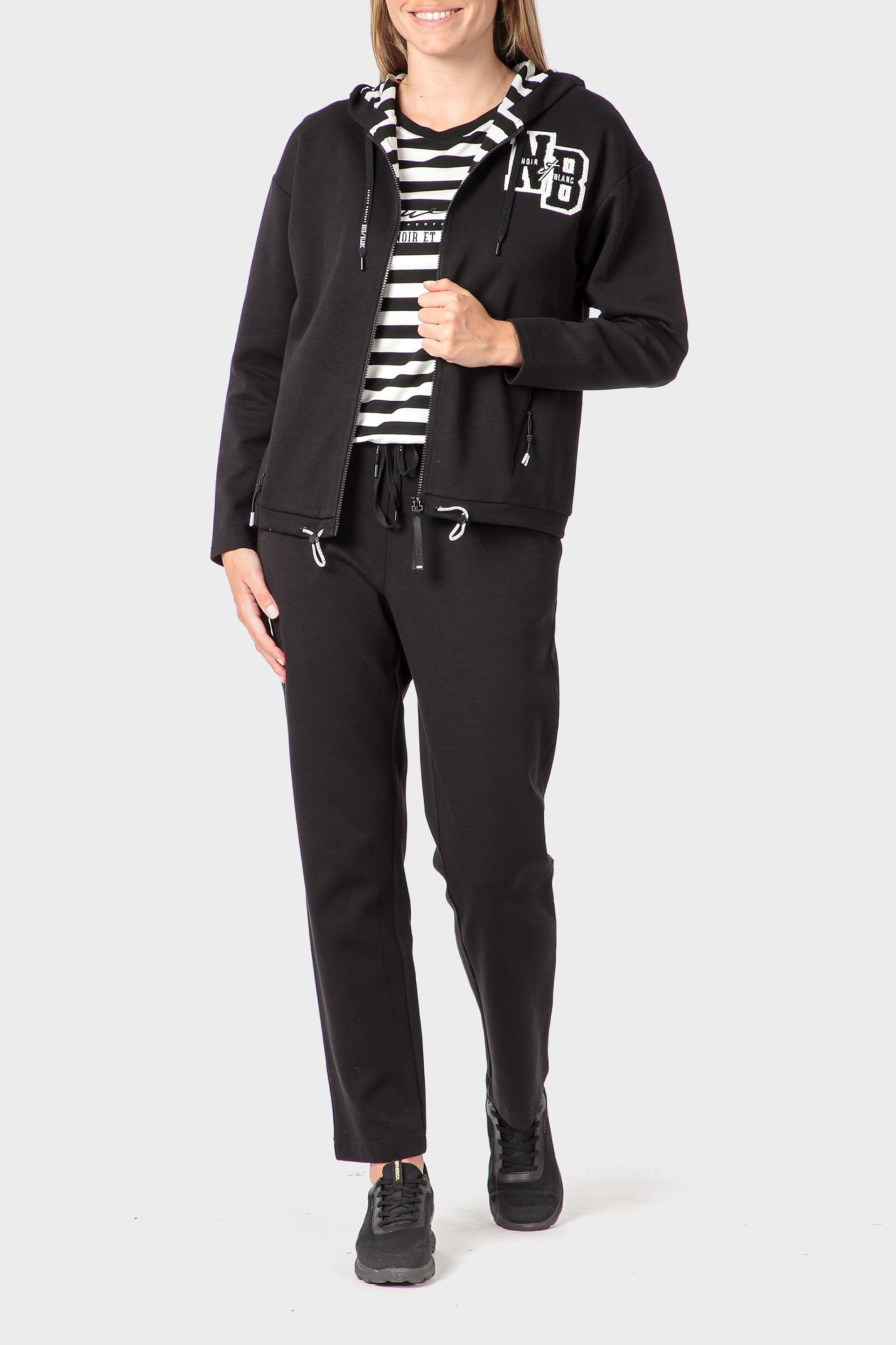Black Comfy Trousers, 3701_120, large image number 1
