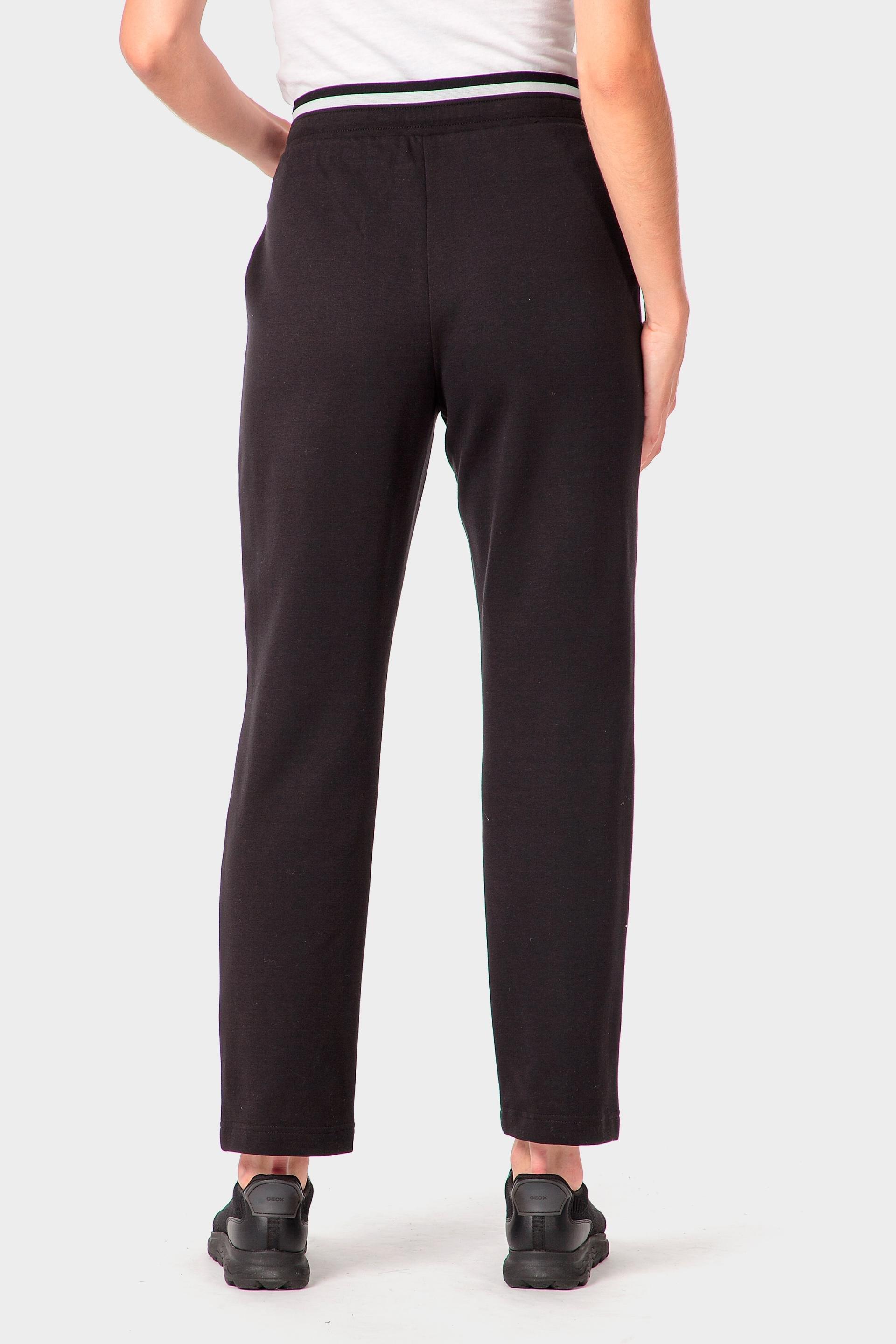 Black Comfy Trousers, 3701_120, large image number 2