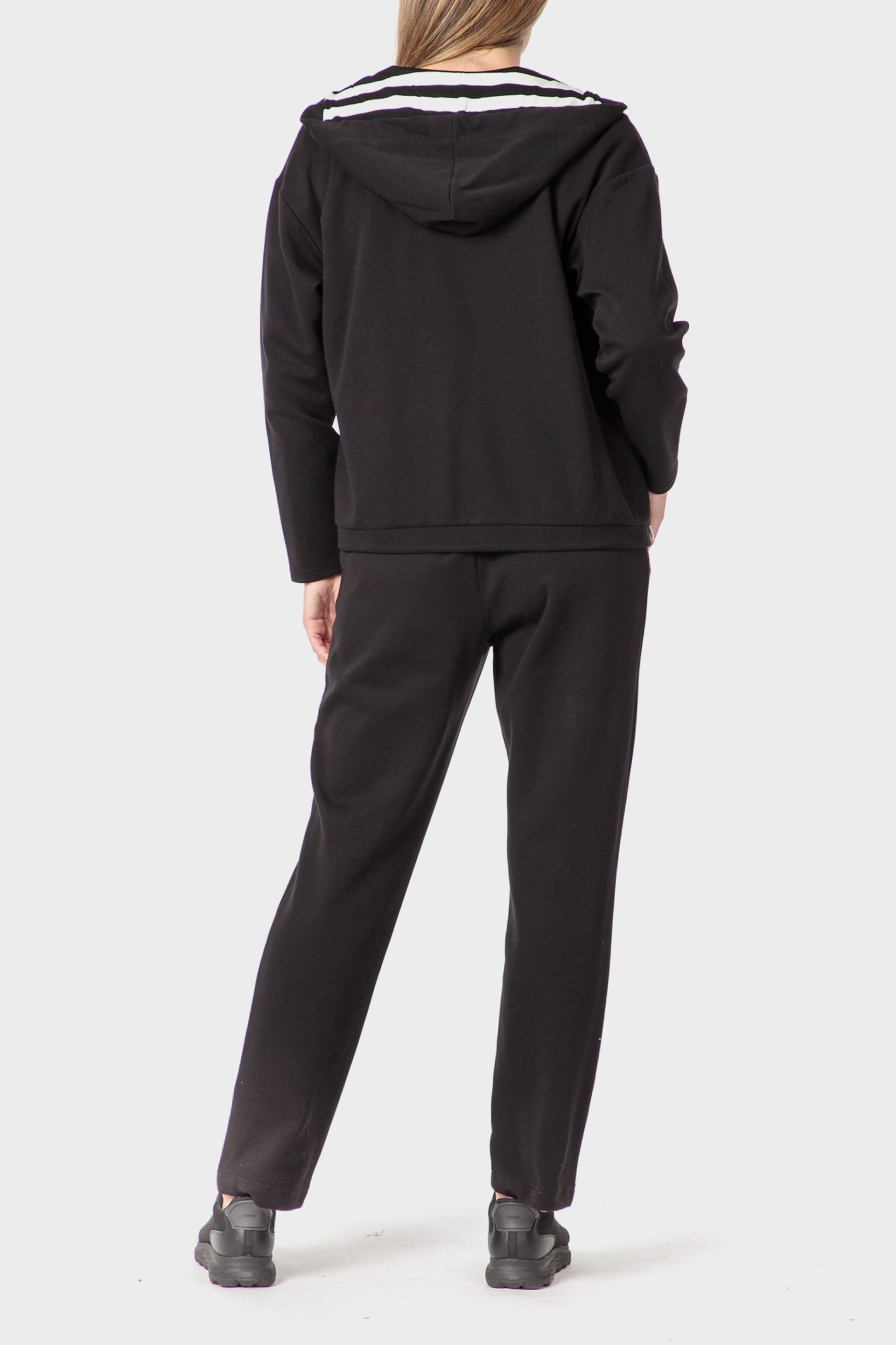 Black Comfy Trousers, 3701_120, large image number 3