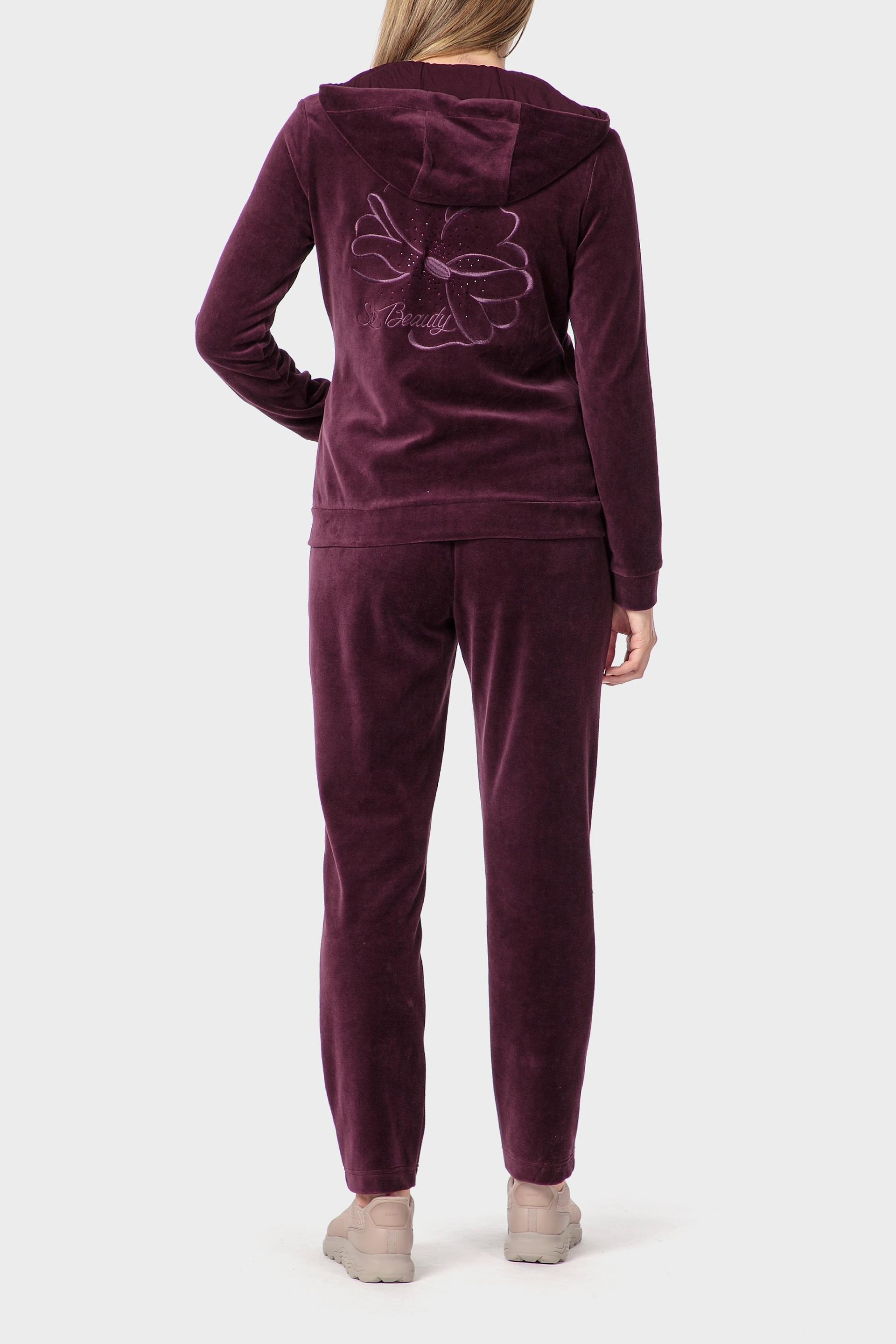 بنطال شمواه، برغندي, Purple Auvergine, large image number 3
