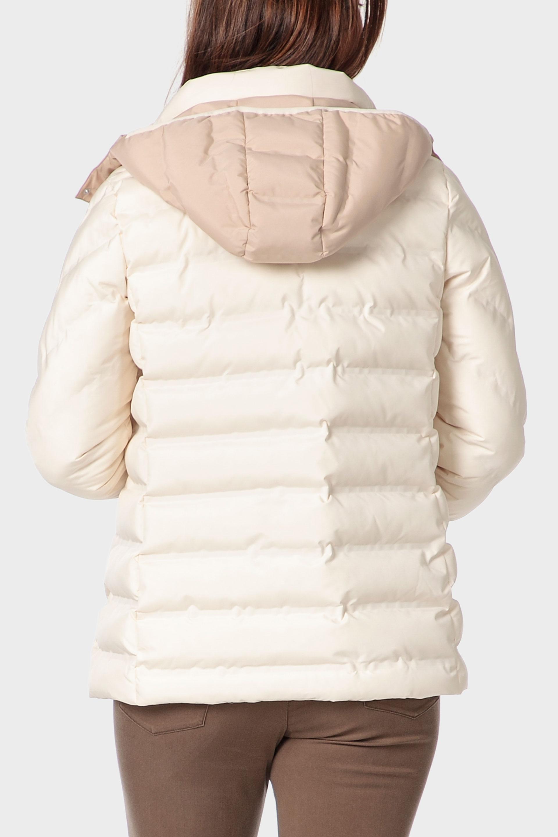 Cream Parka With Hood, 3701_311, large image number 2