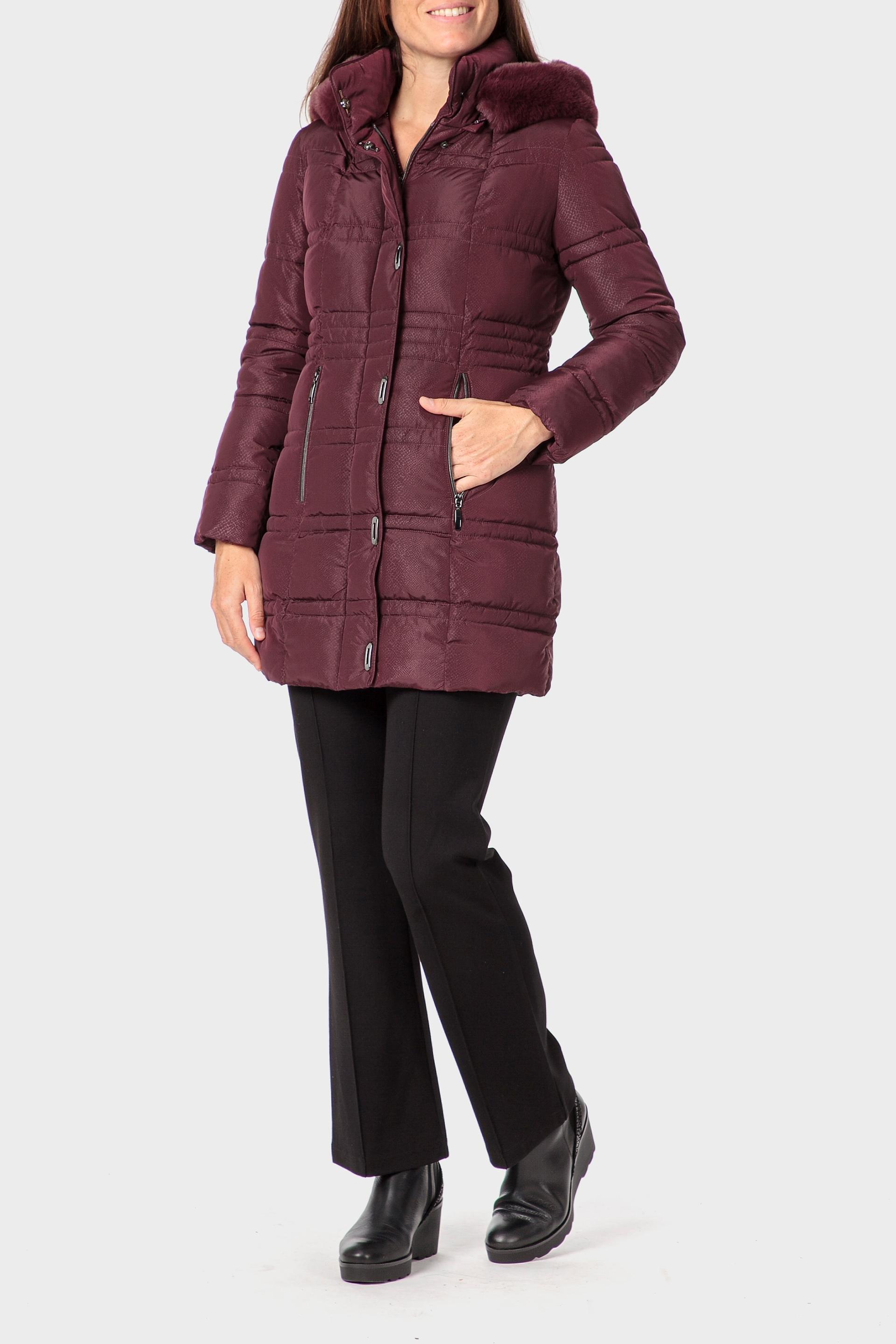 Burgundy Fantasy Parka, Red Dark, medium