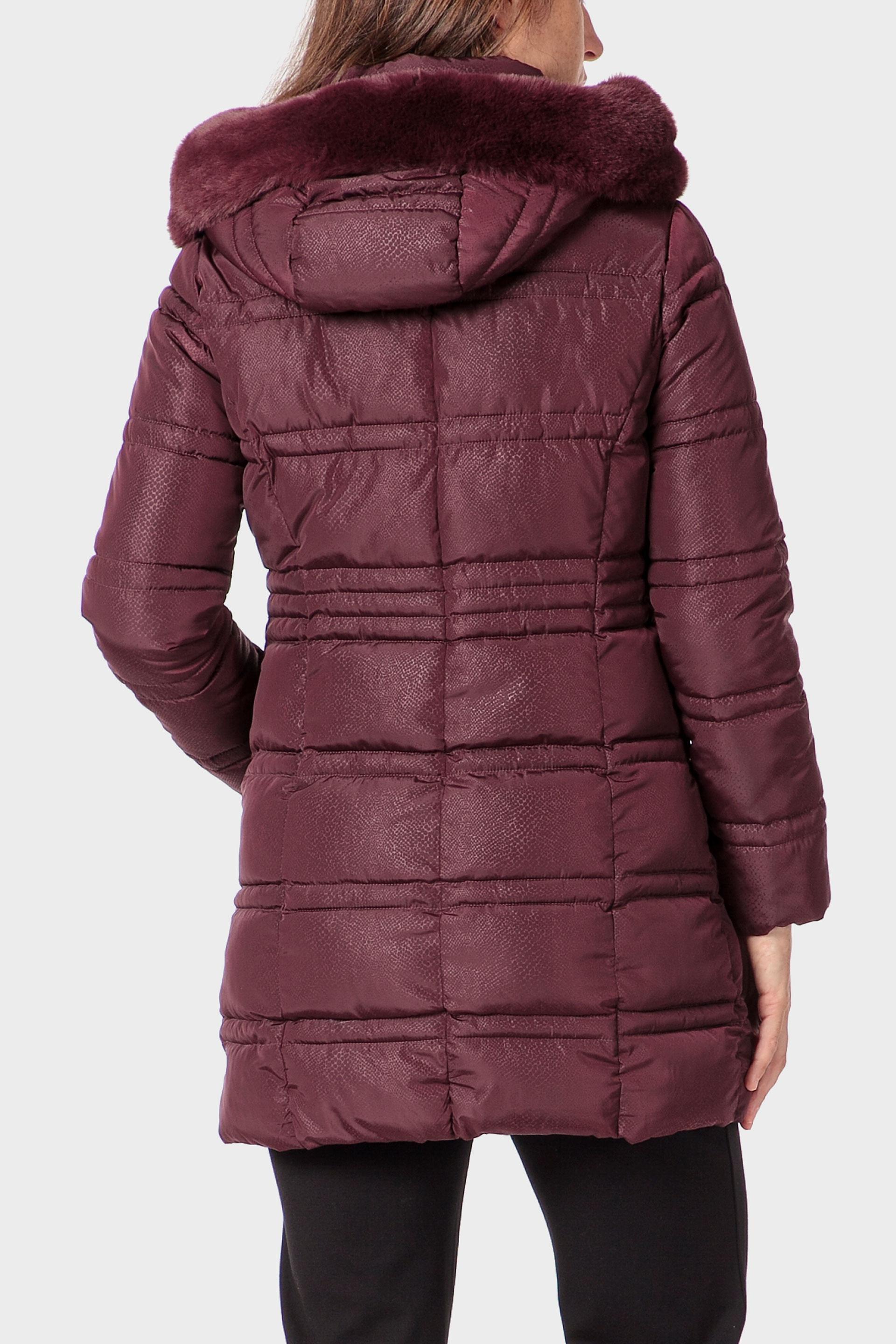Burgundy Fantasy Parka, Red Dark, medium