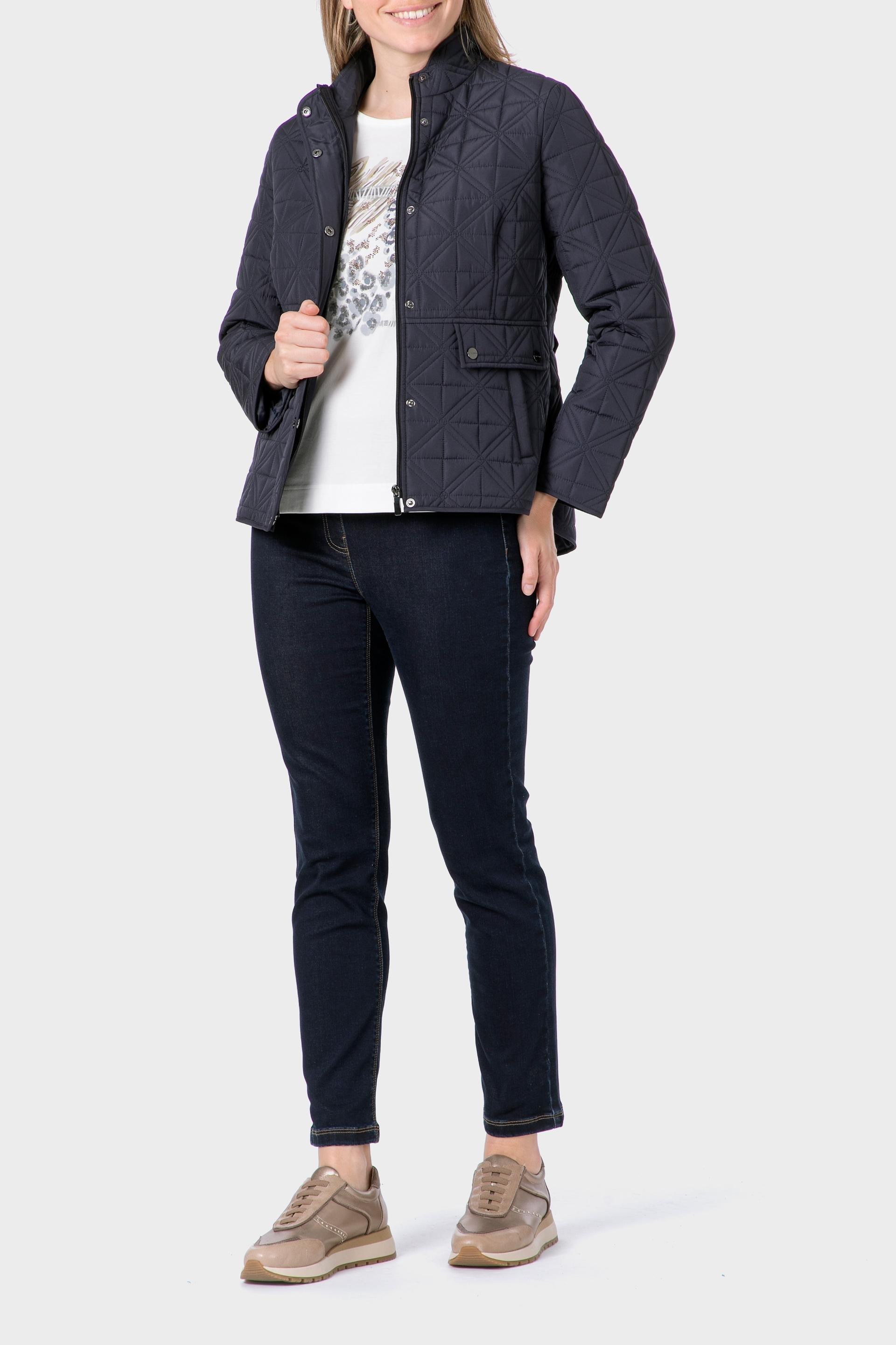 جاكيت باركا مبطن، أسود, Blue Navy, medium