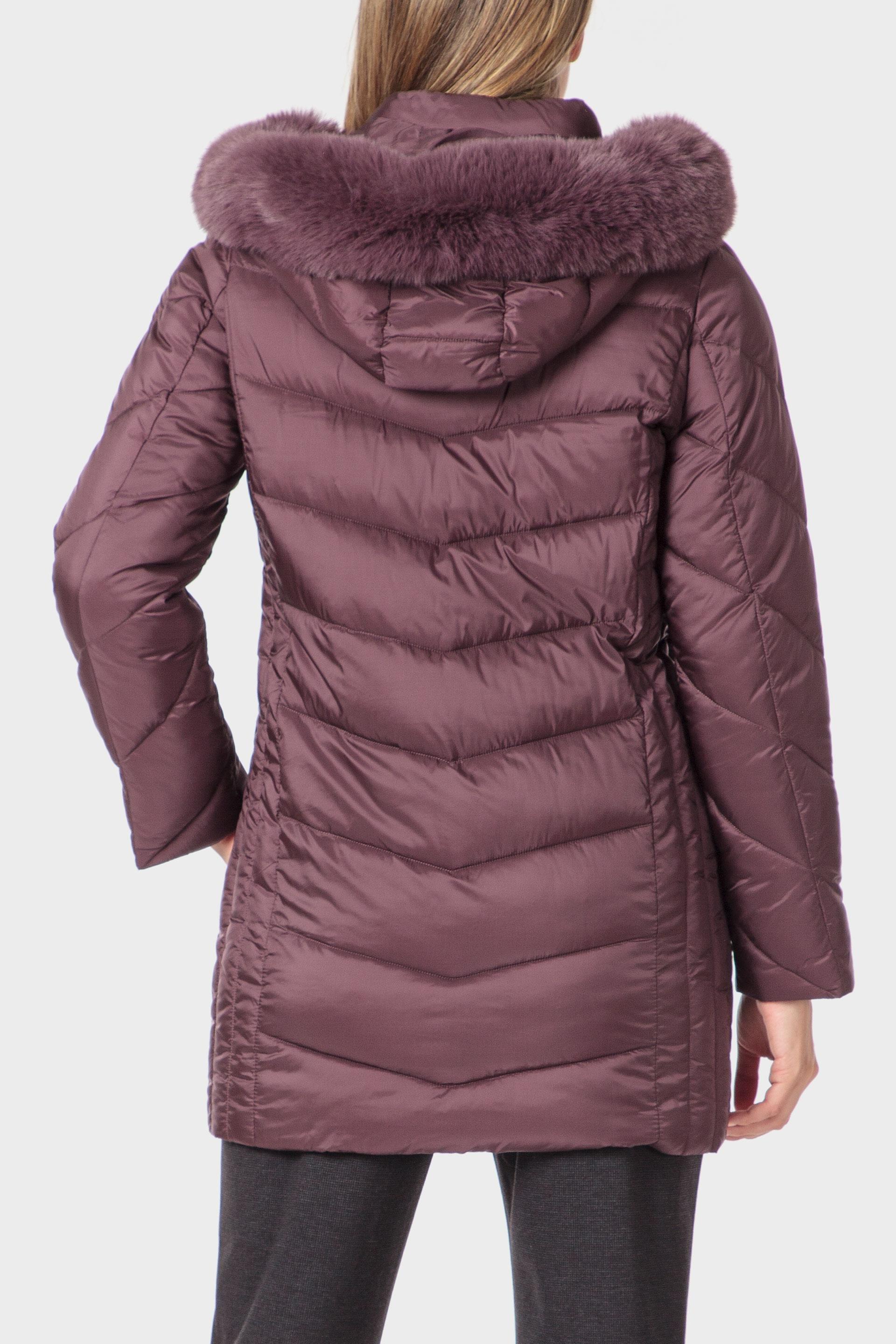 جاكيت باركا بغطاء للرأس، بنفسجي, 3701_143, medium