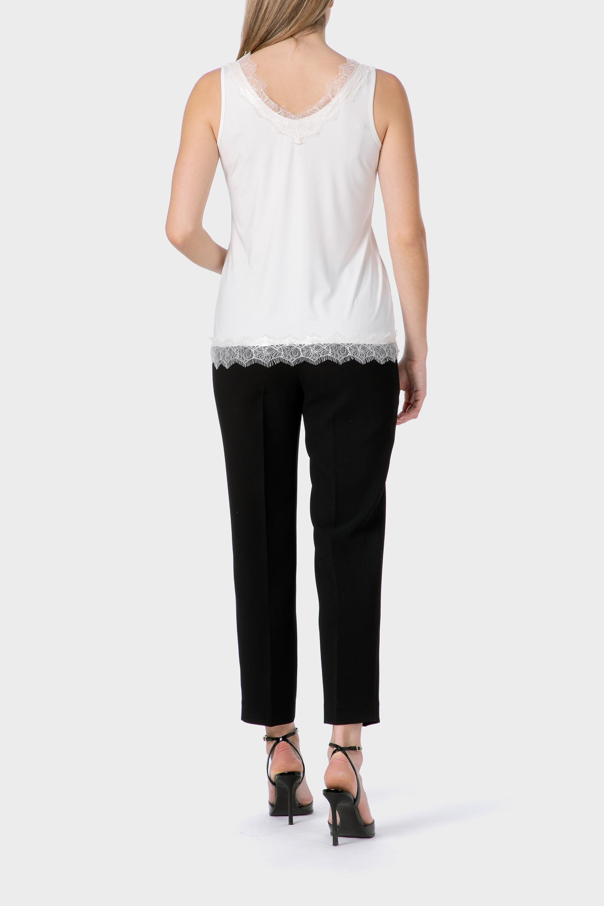 بلوزة دانتيل، أبيض, White Off White, large image number 3