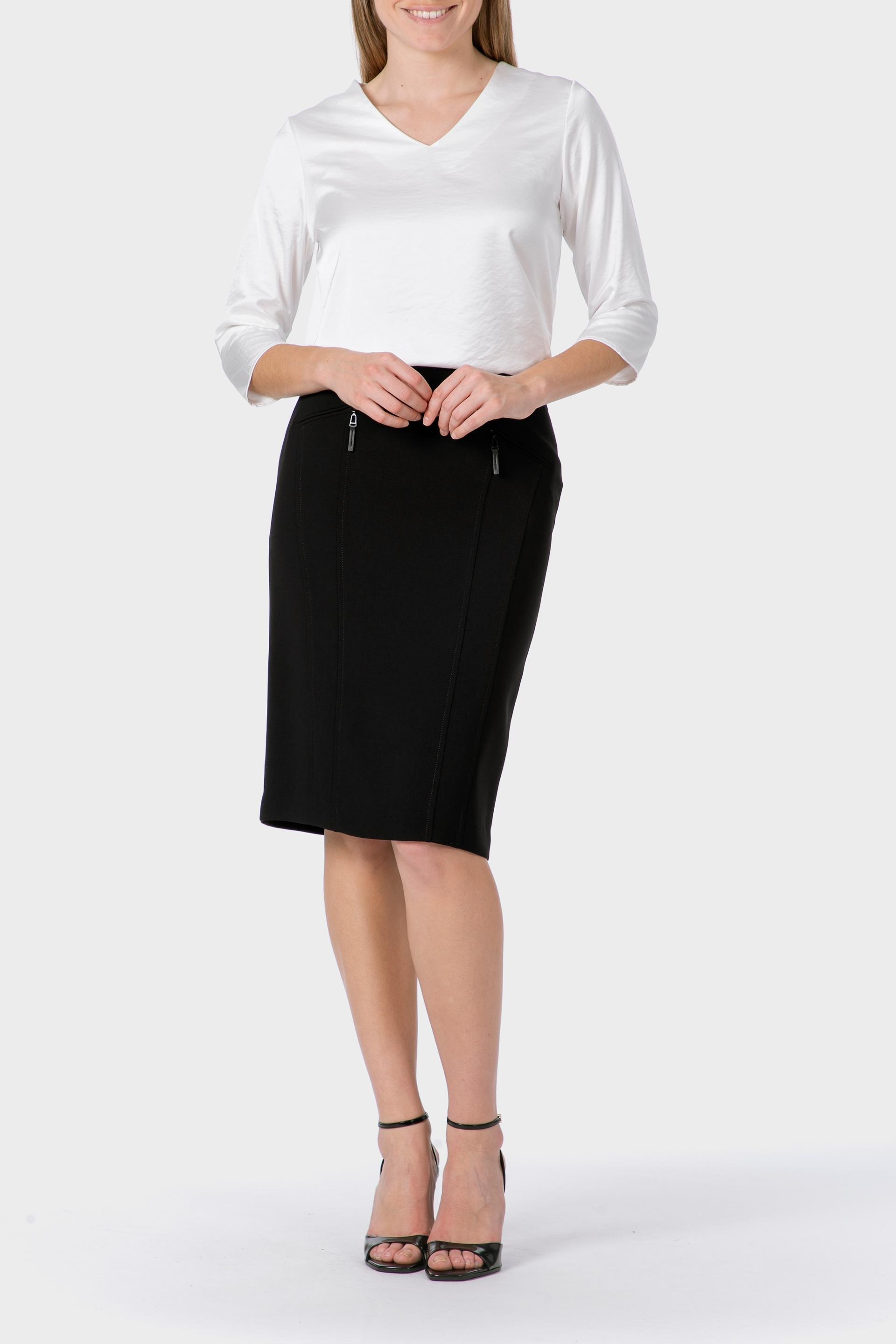 White Satin Top, , large image number 1
