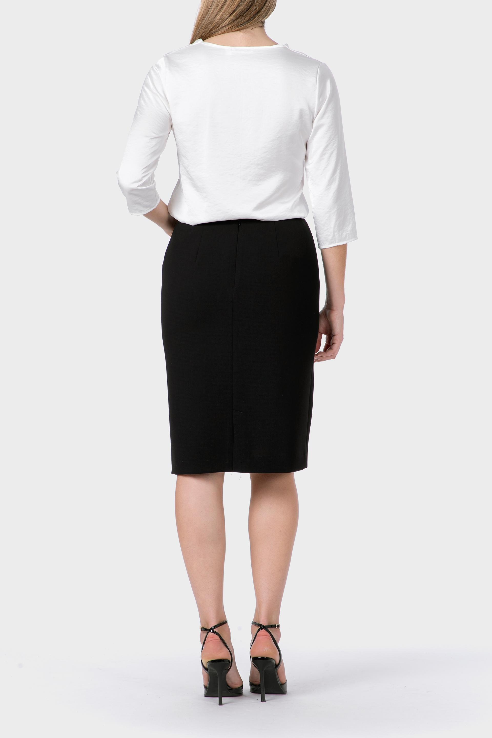 White Satin Top, Beige Talc, large image number 3