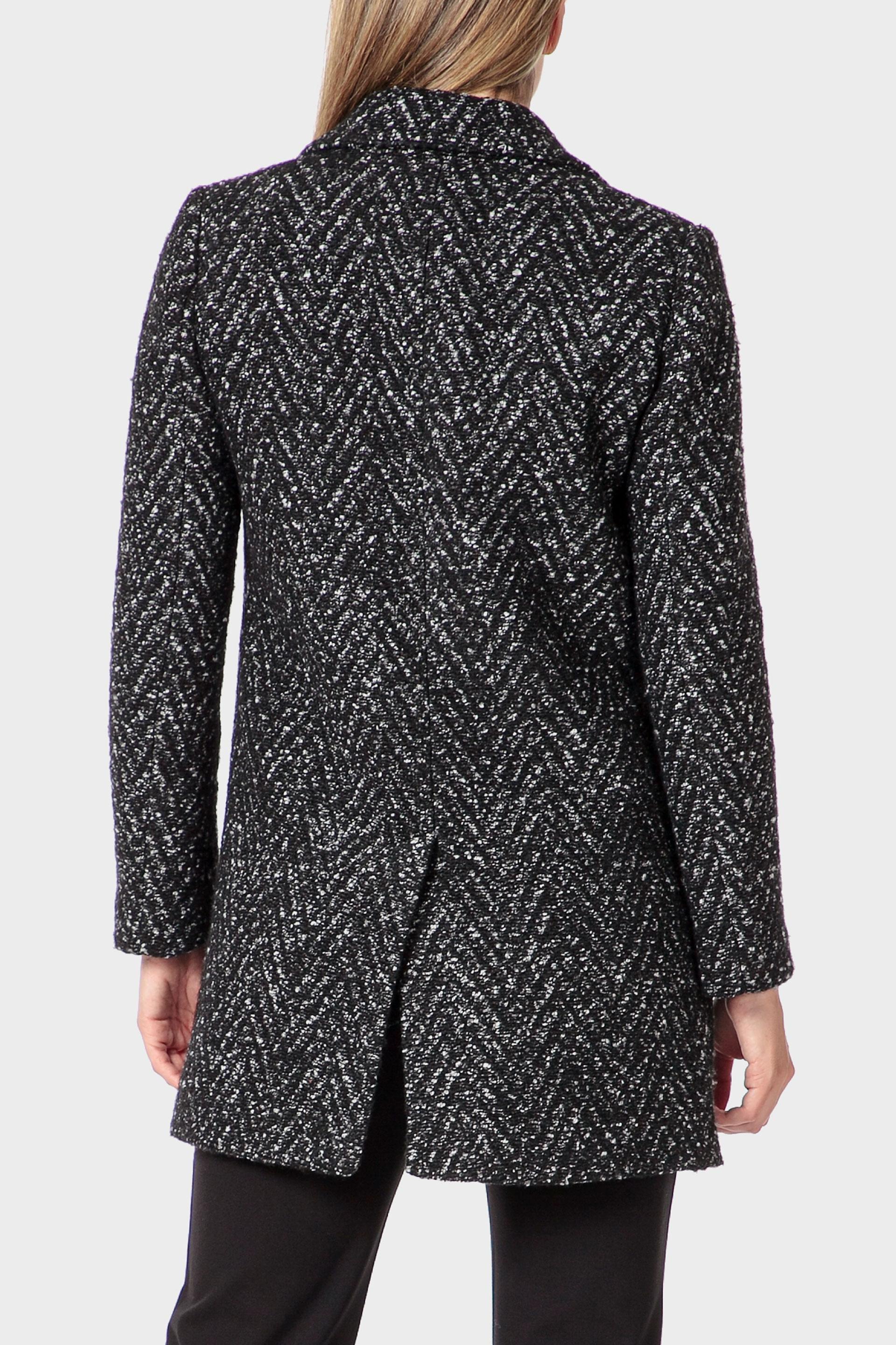 Black Fantasy Coat, Black, medium