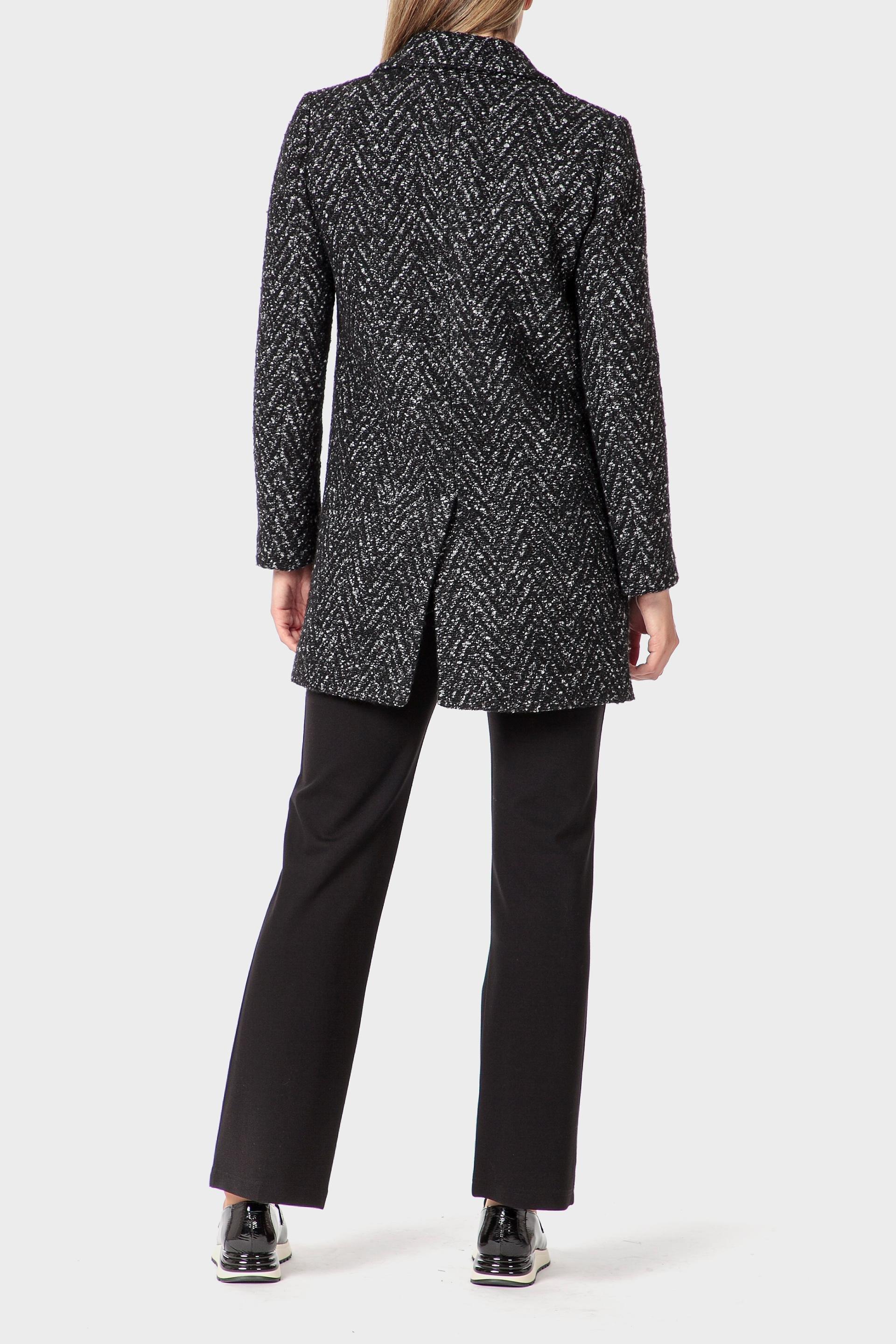 Black Fantasy Coat, Black, large image number 3