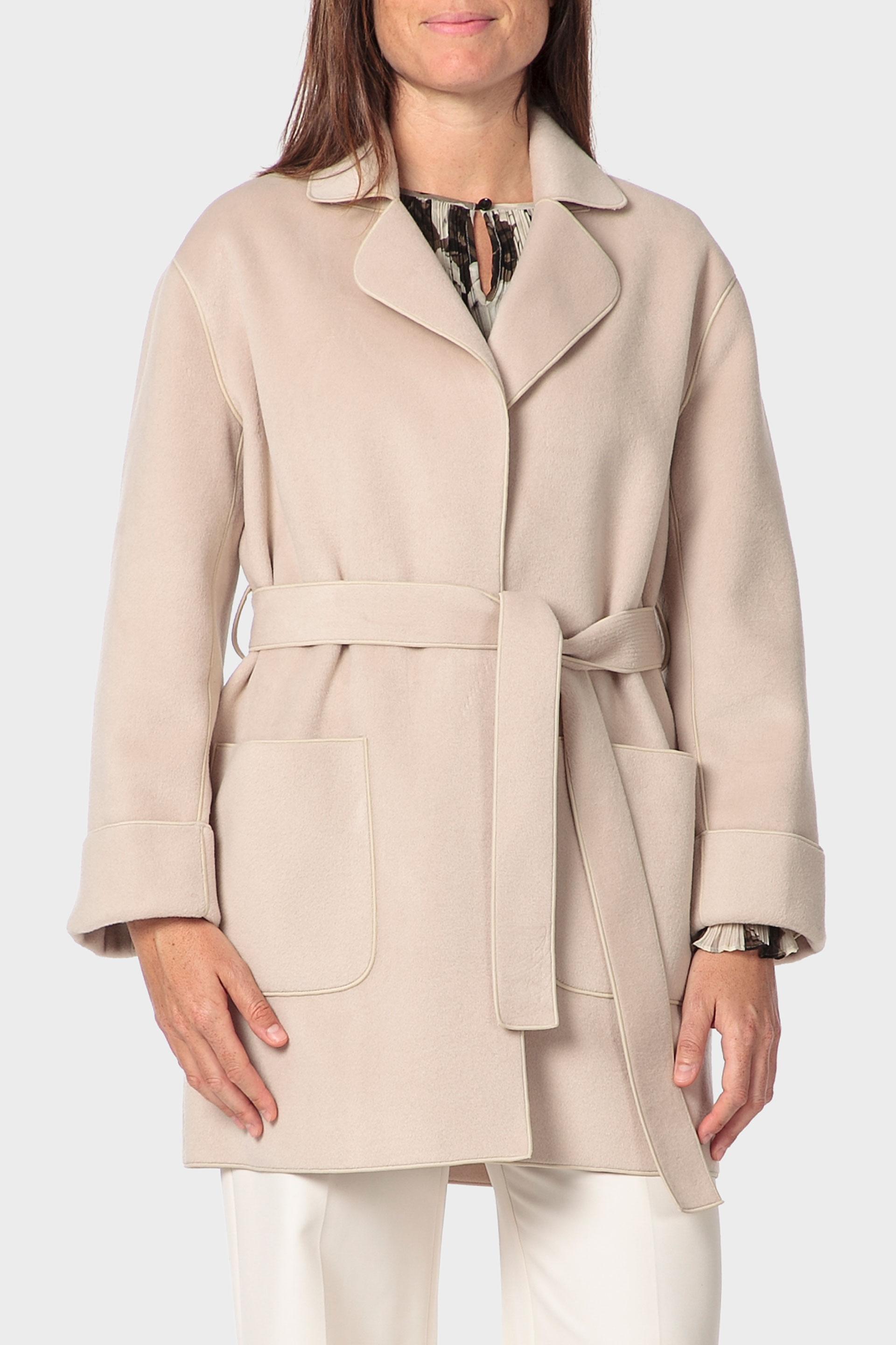 Beige Coat, Beige, large image number 0