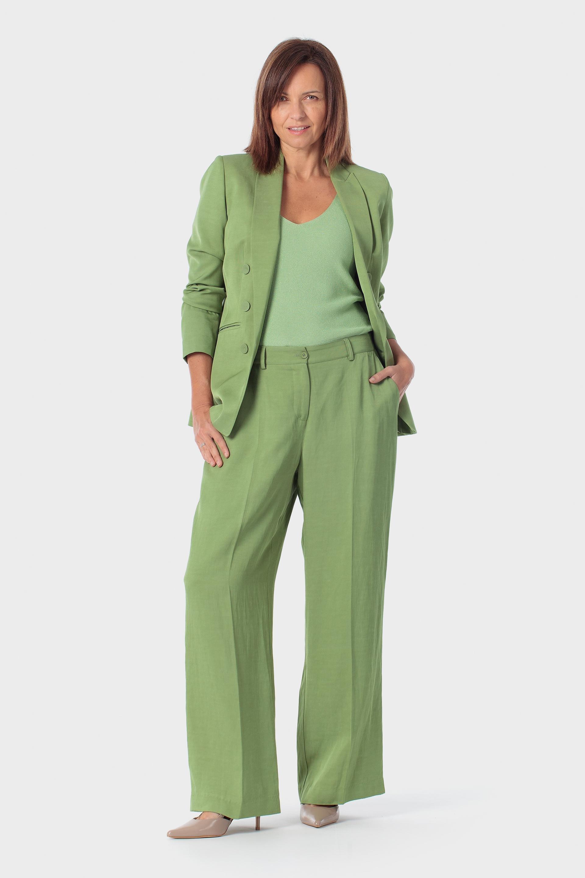 Green Buttoned Blazer, 3701_326, medium