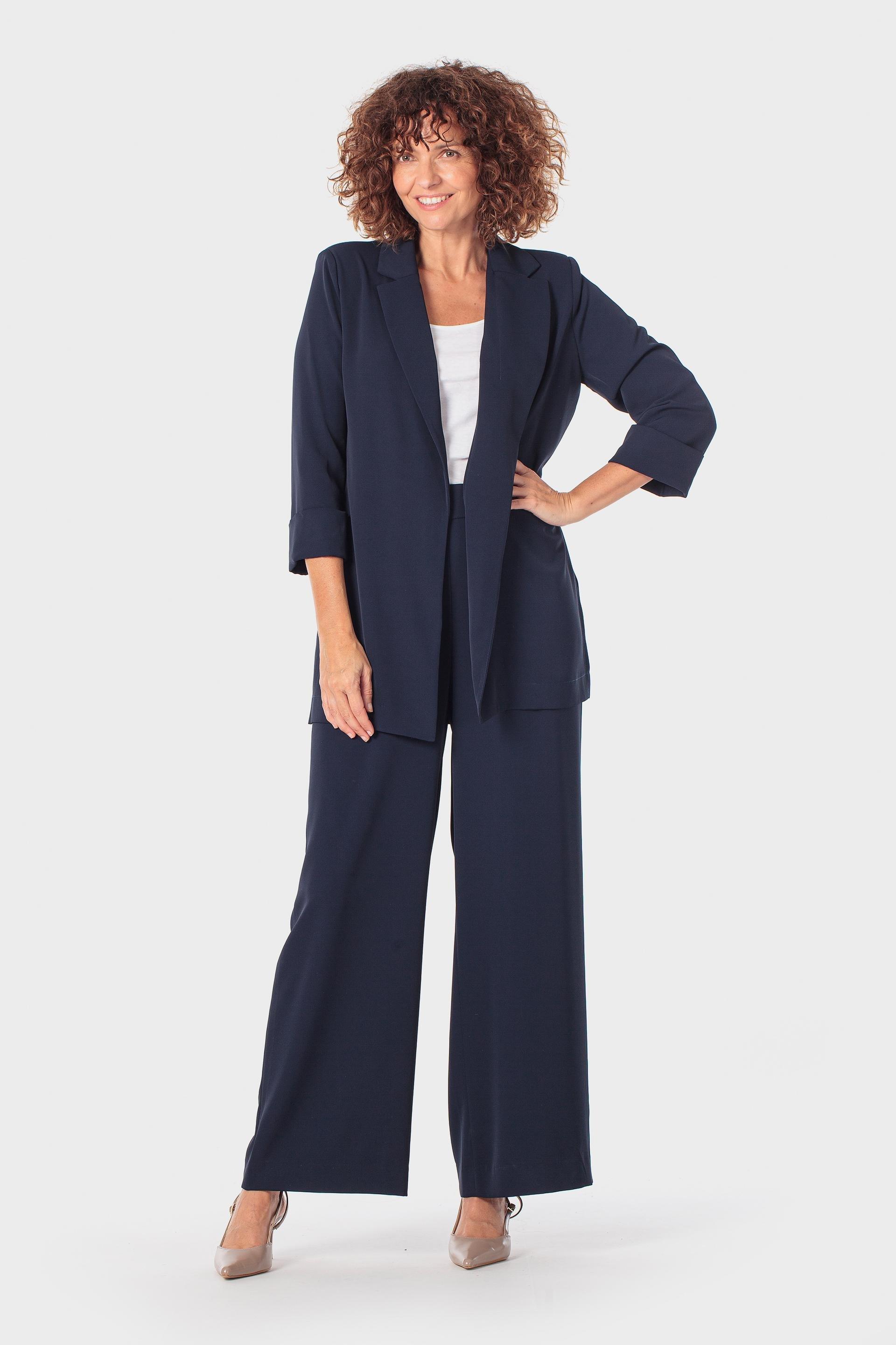 Open-Front Long Blazer, 3701_104, medium