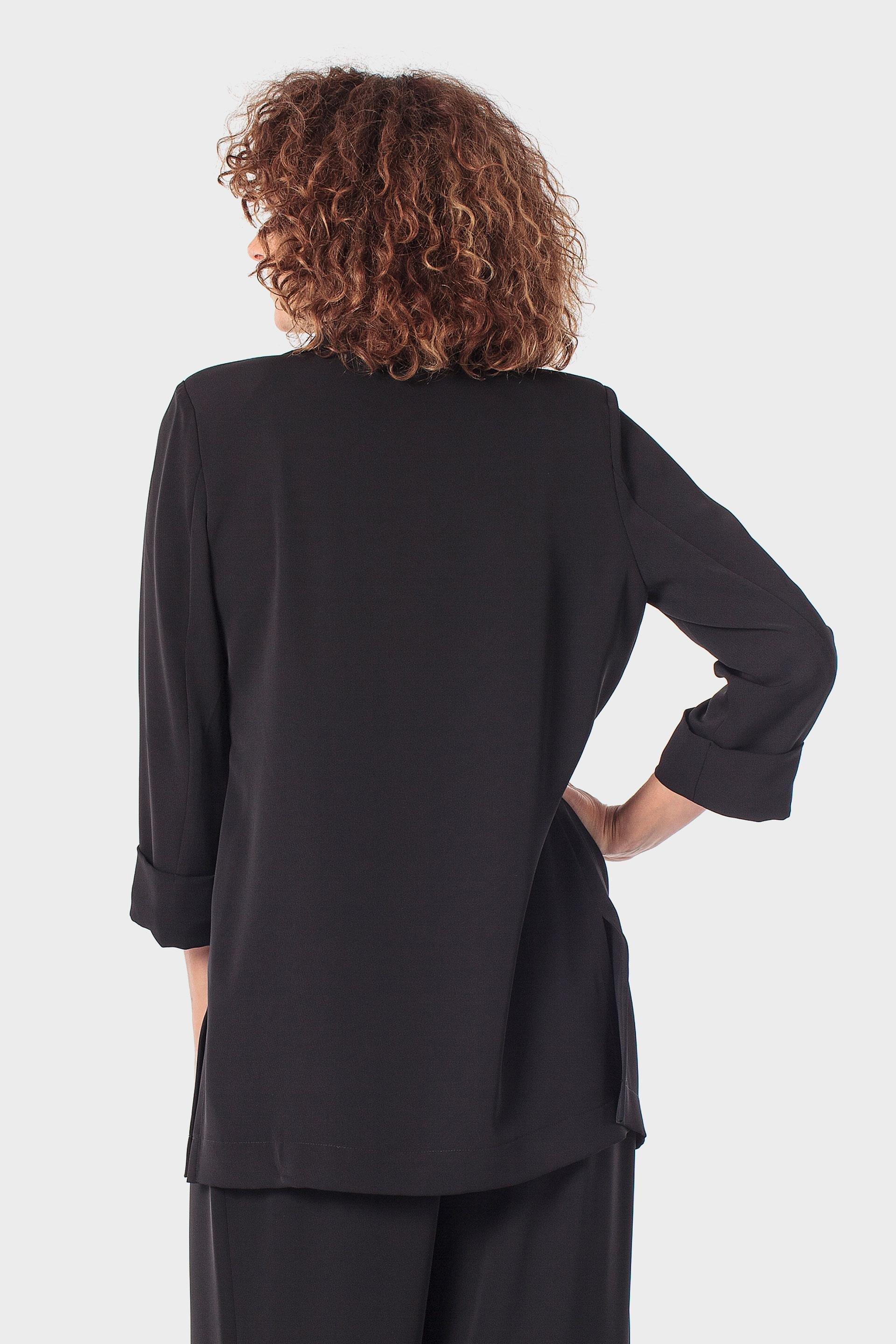 بليزر طويل أسود, Black, medium