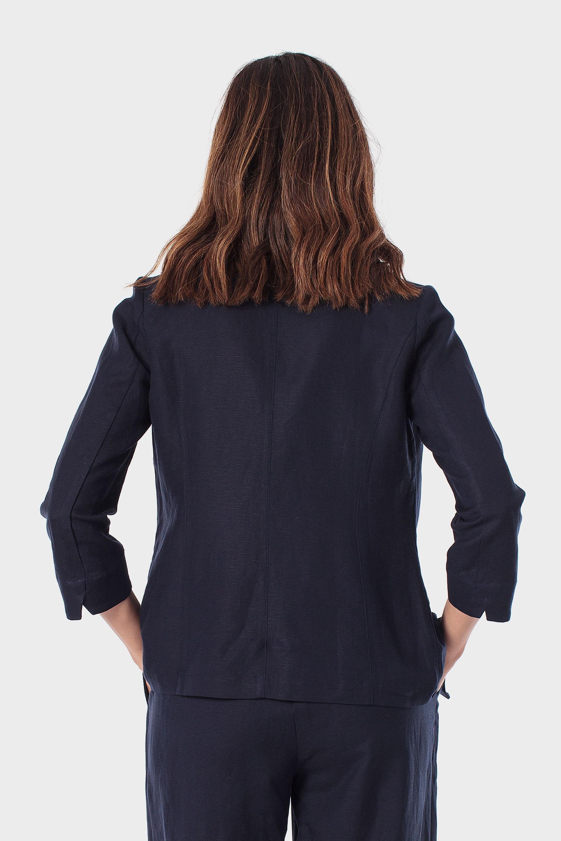 بليزر كاجوال، كحلي, Blue Navy, large image number 2