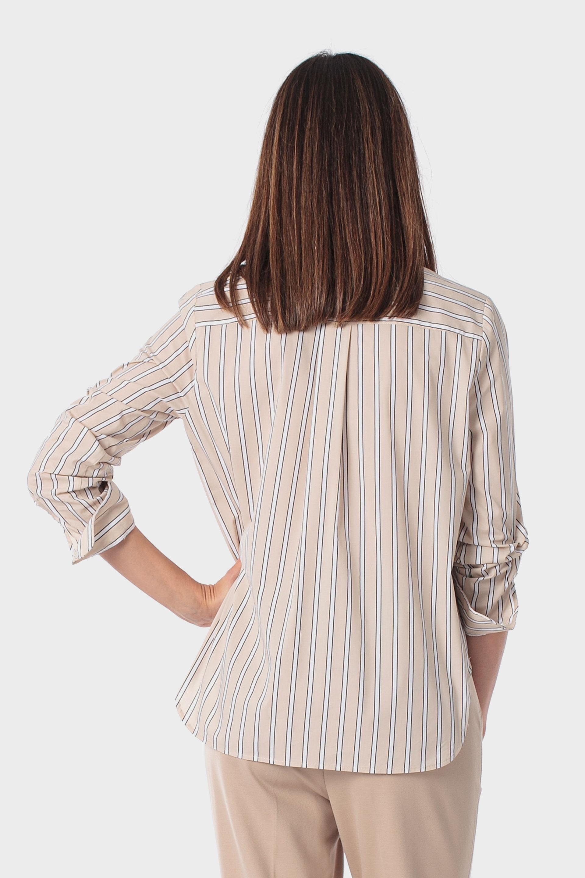 Beige Striped Shirt, 3701_126, medium