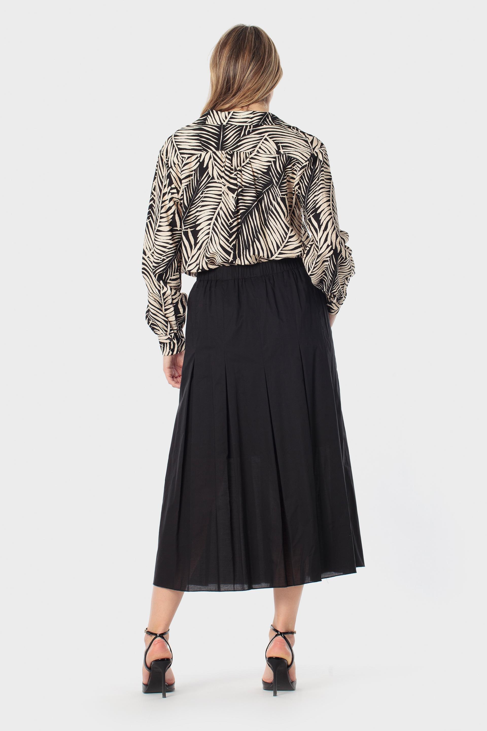 Beige Leaf Printed Shirt, Beige Toasted, medium