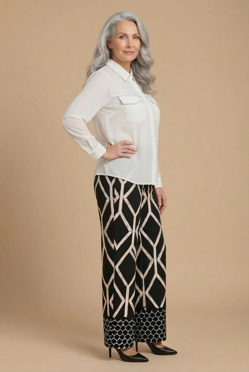 قميص فانتازي أبيض, 3701_102, large image number 1